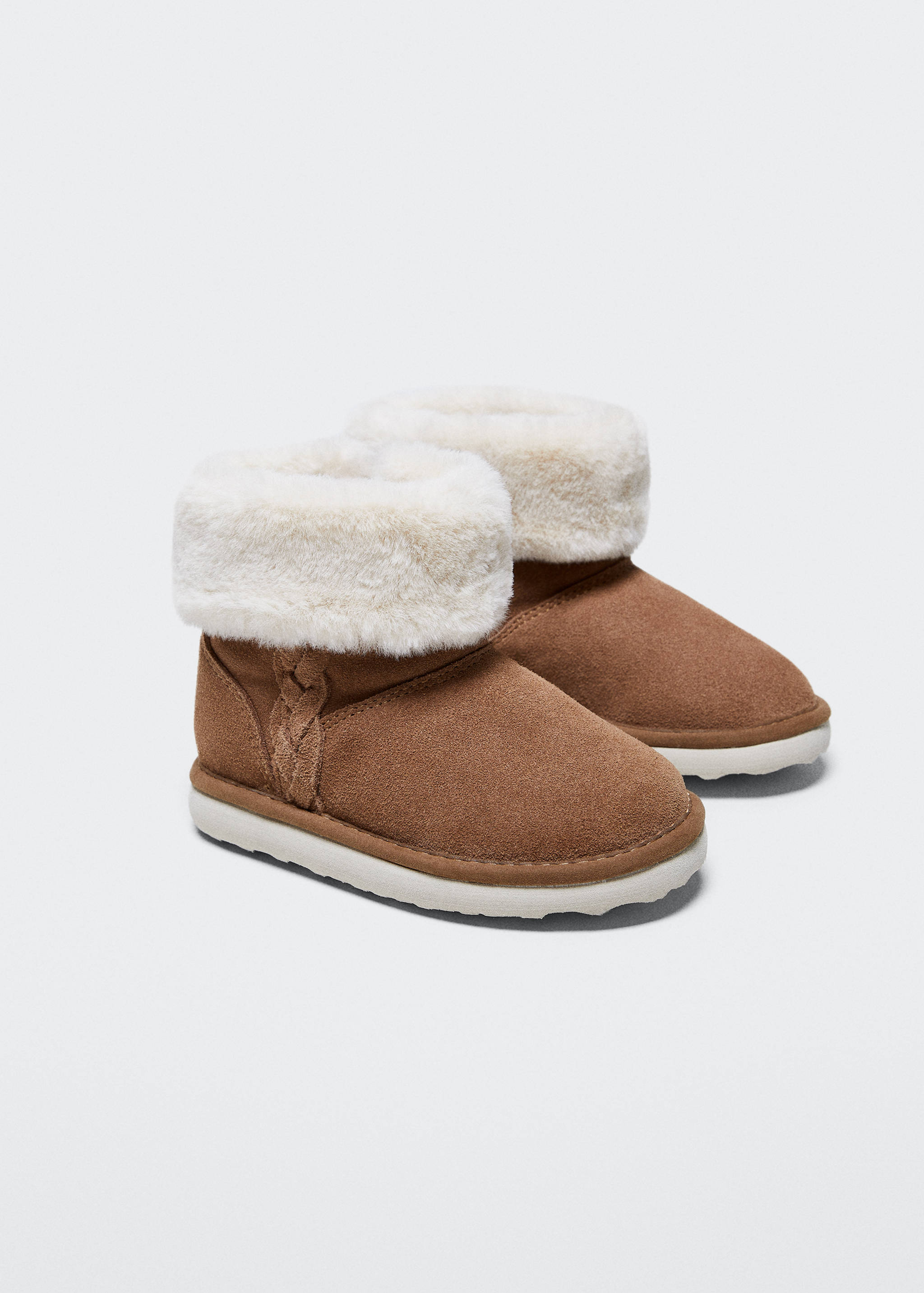 Botines pell borreguet - Pla mig