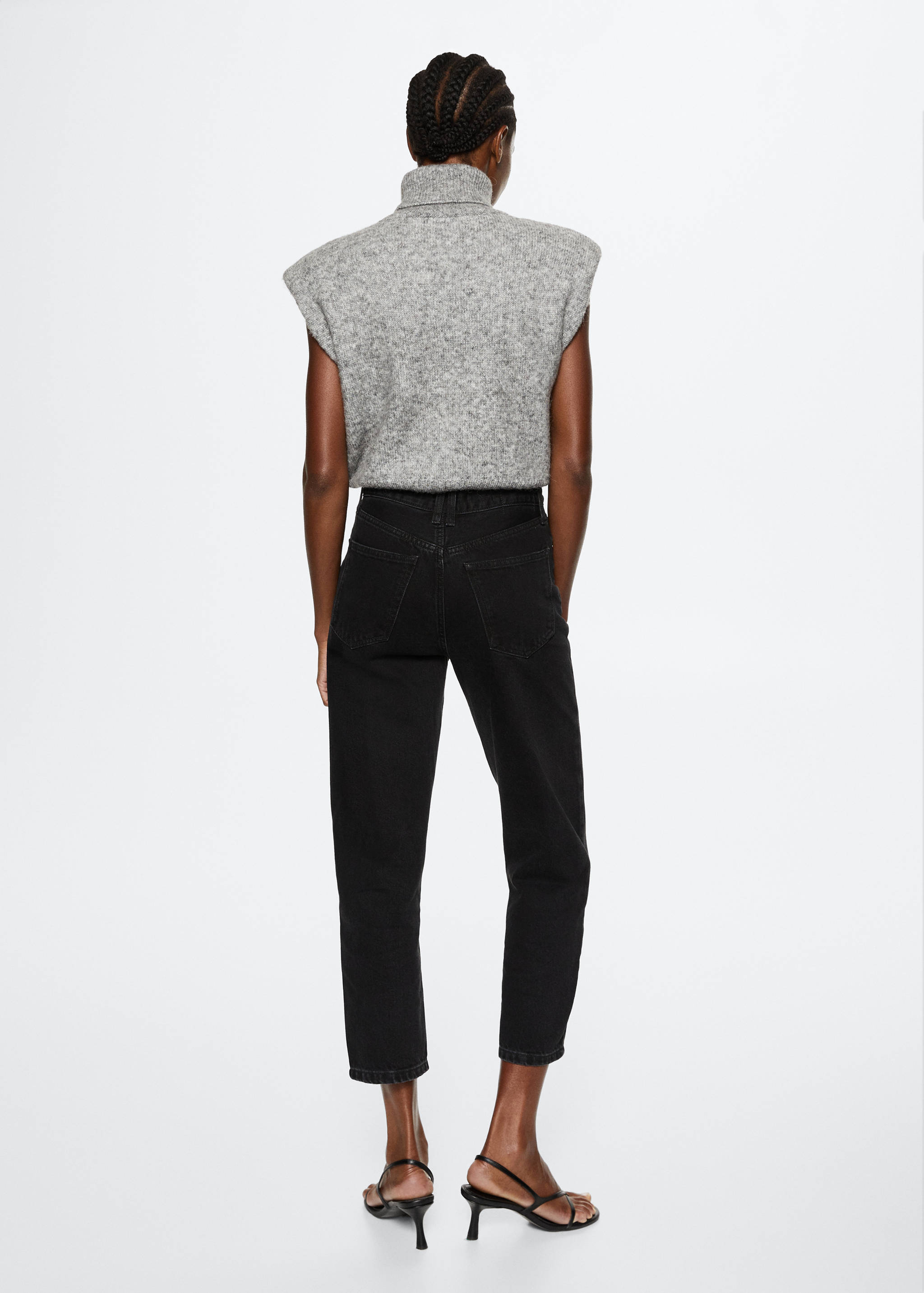 Mom high-waist jeans - Reverse of the article