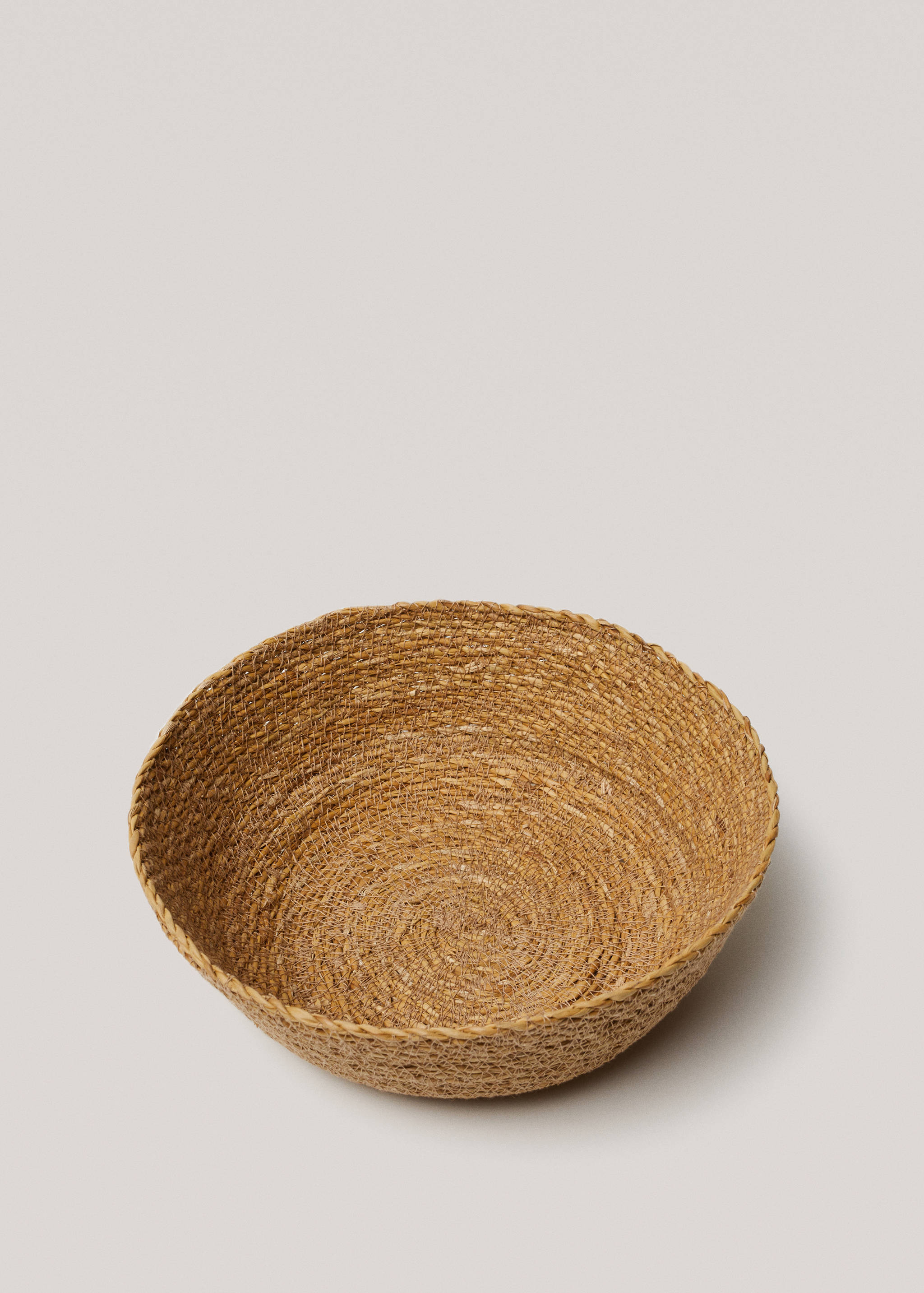 Natural fibres round bowl 30x10cm - Details of the article 4