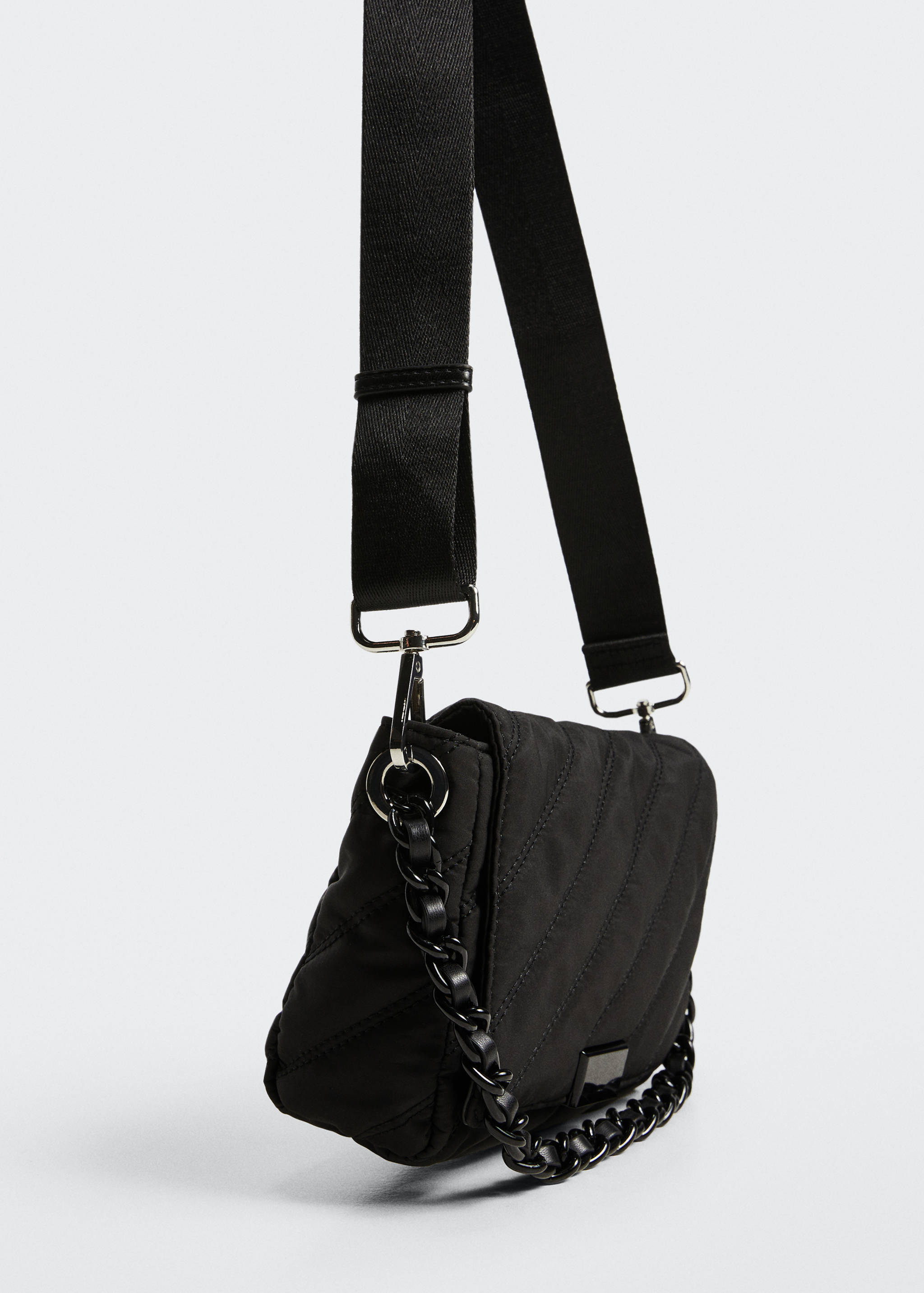Quilted chain bag - Medium plane