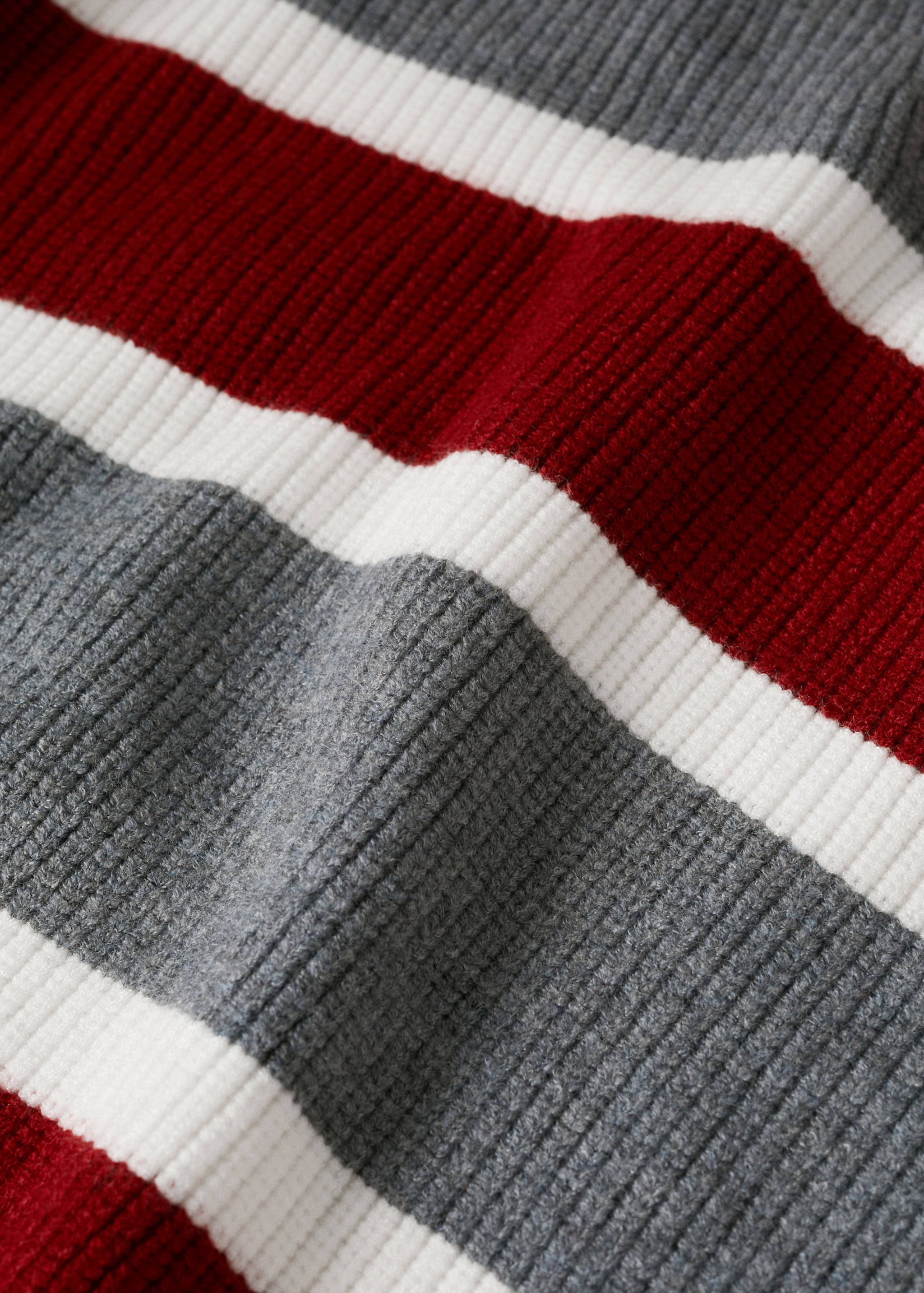 Striped rib sweater - Details of the article 8