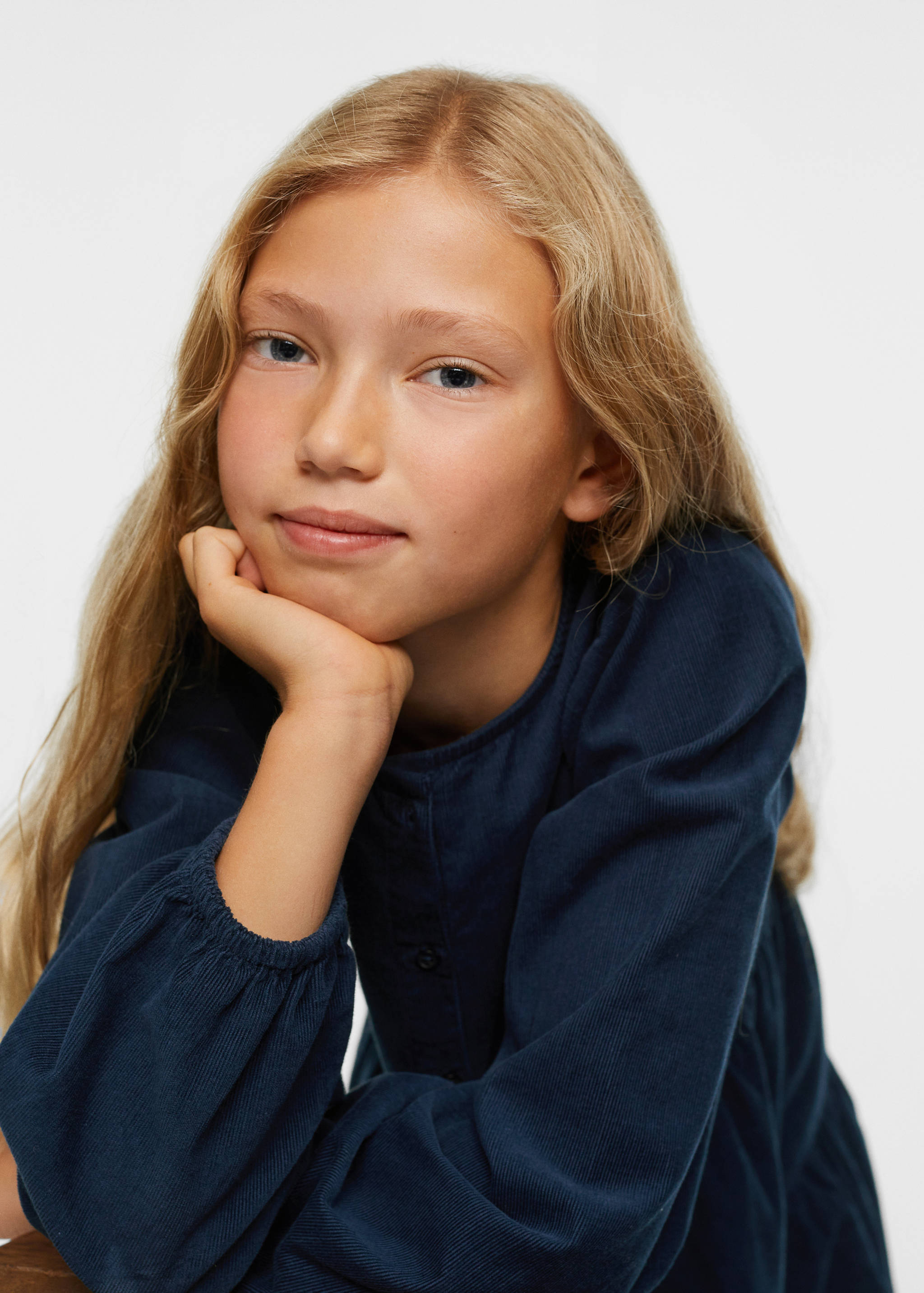 Robe velours milleraies volants - Détail de l'article 1