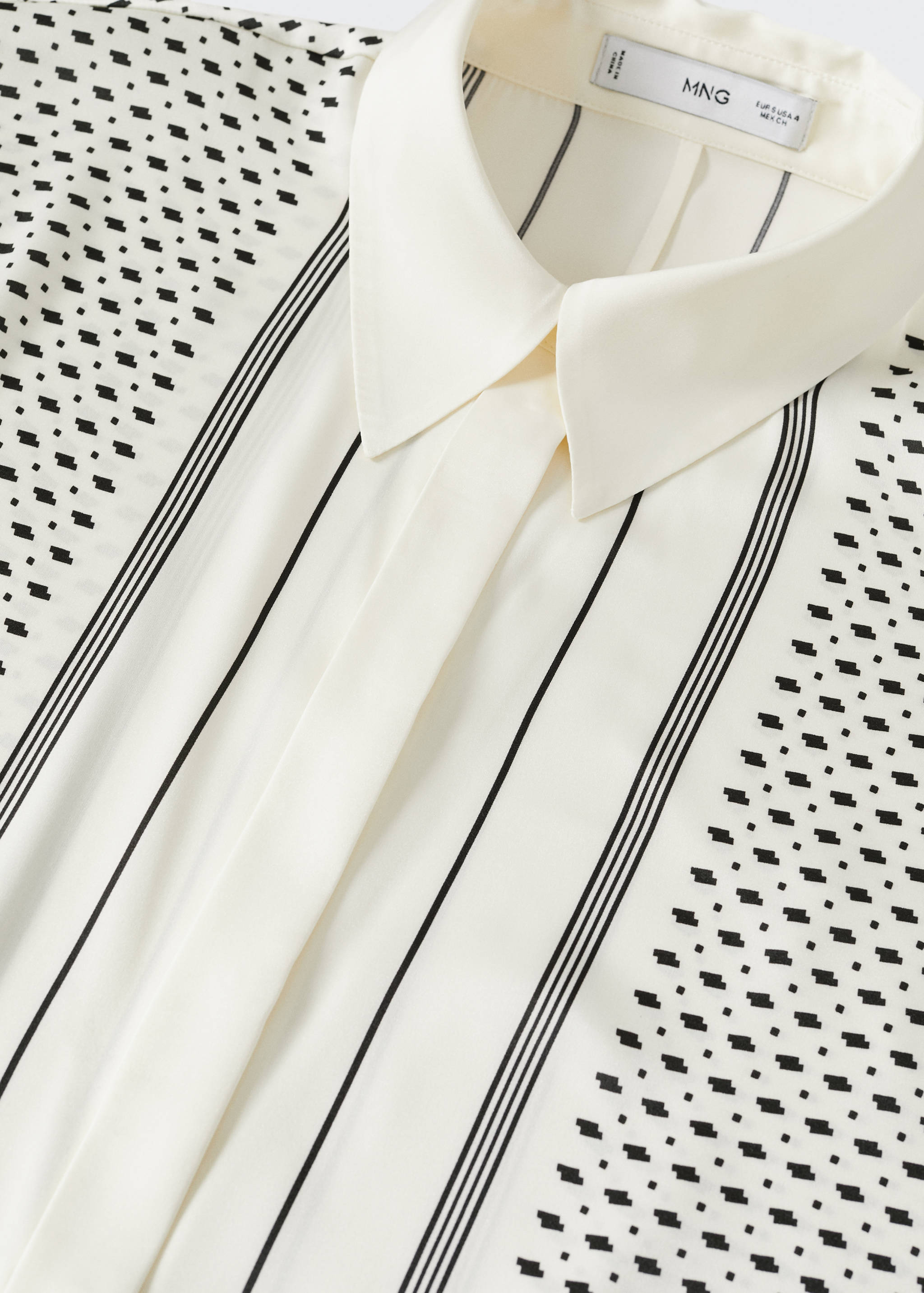 Camisa estampado geométrico - Detalle del artículo 8