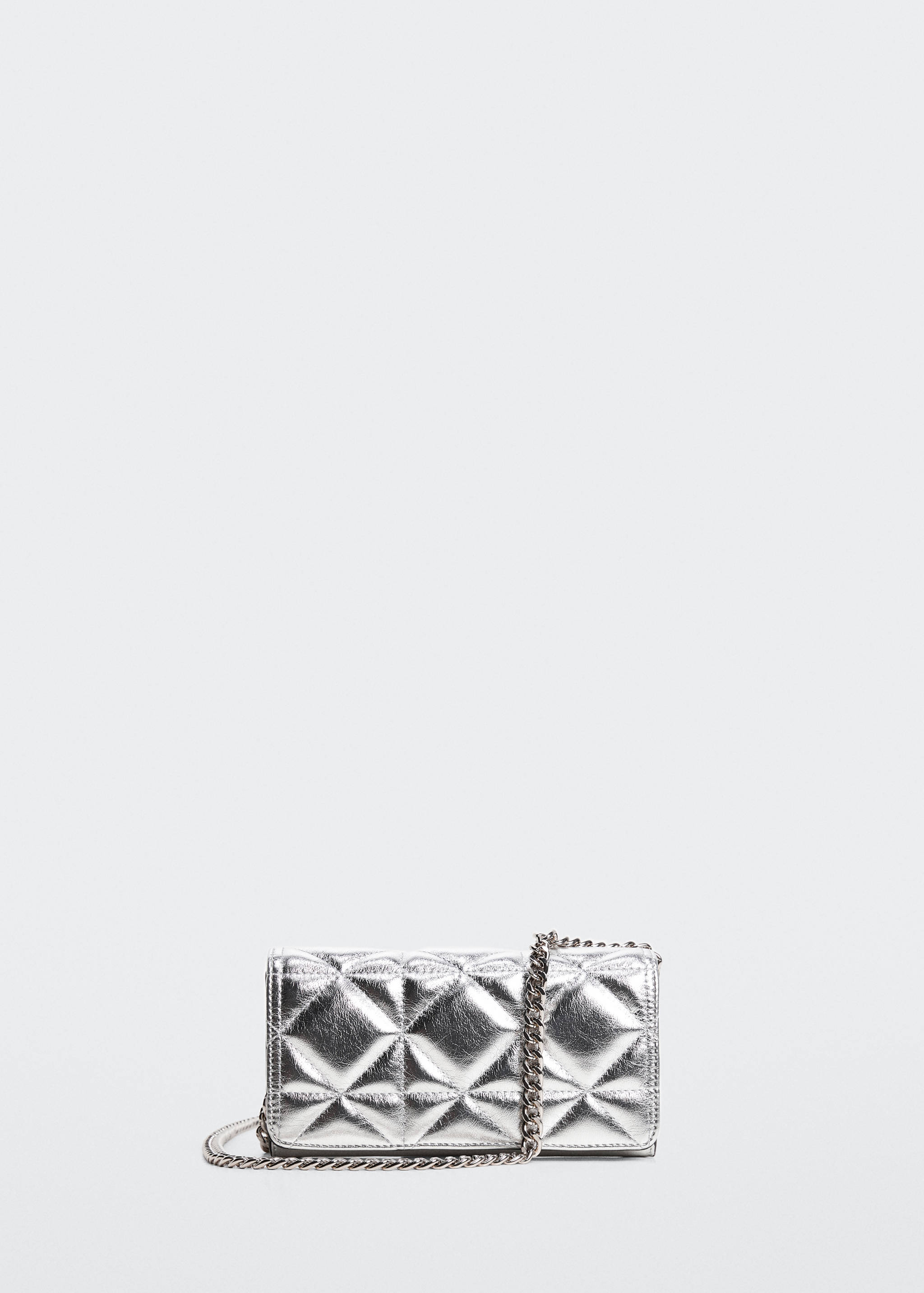 Quilted bag with chain handle - Article without model