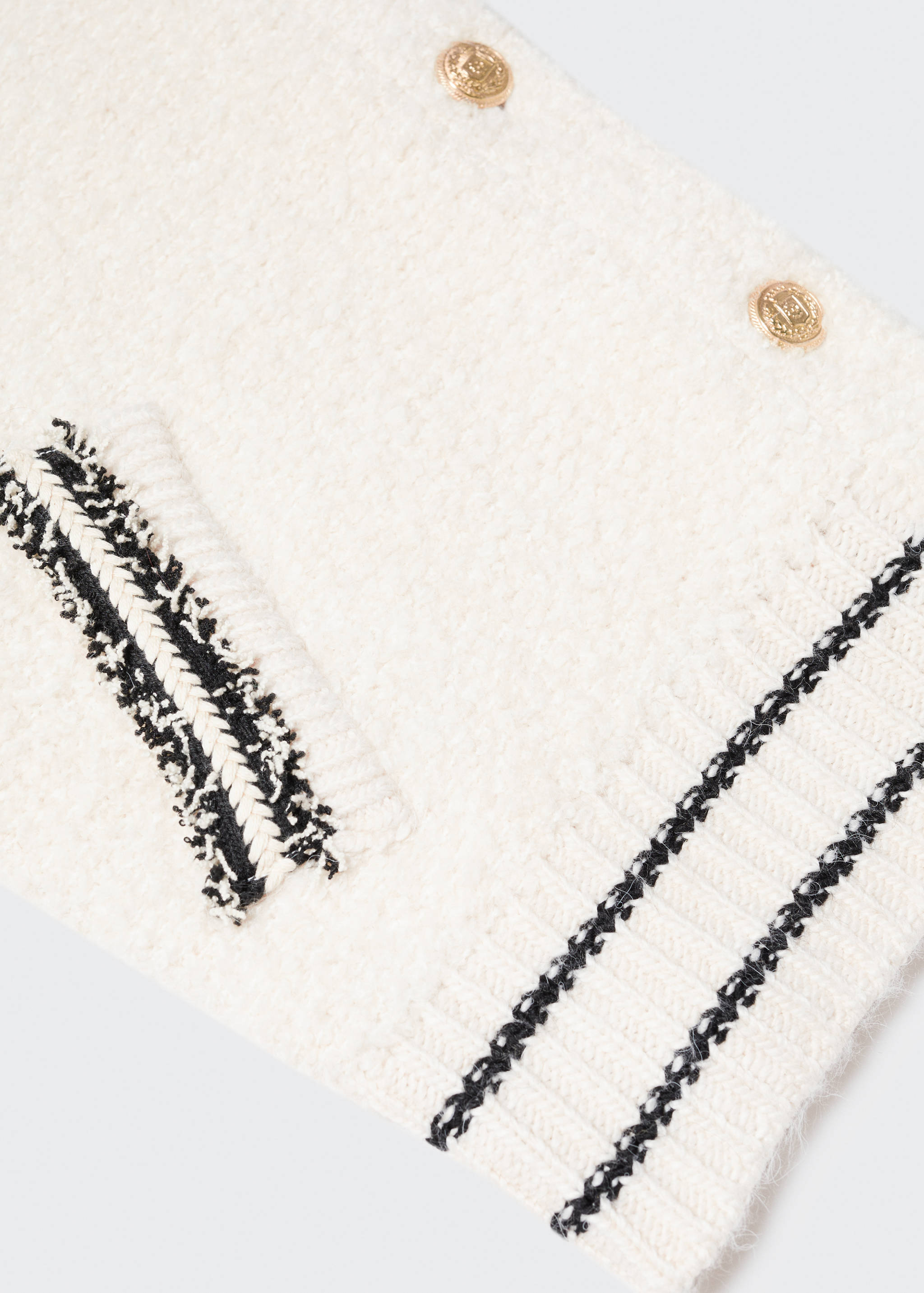 Strickcardigan mit Schmuckknöpfen - Detail des Artikels 8