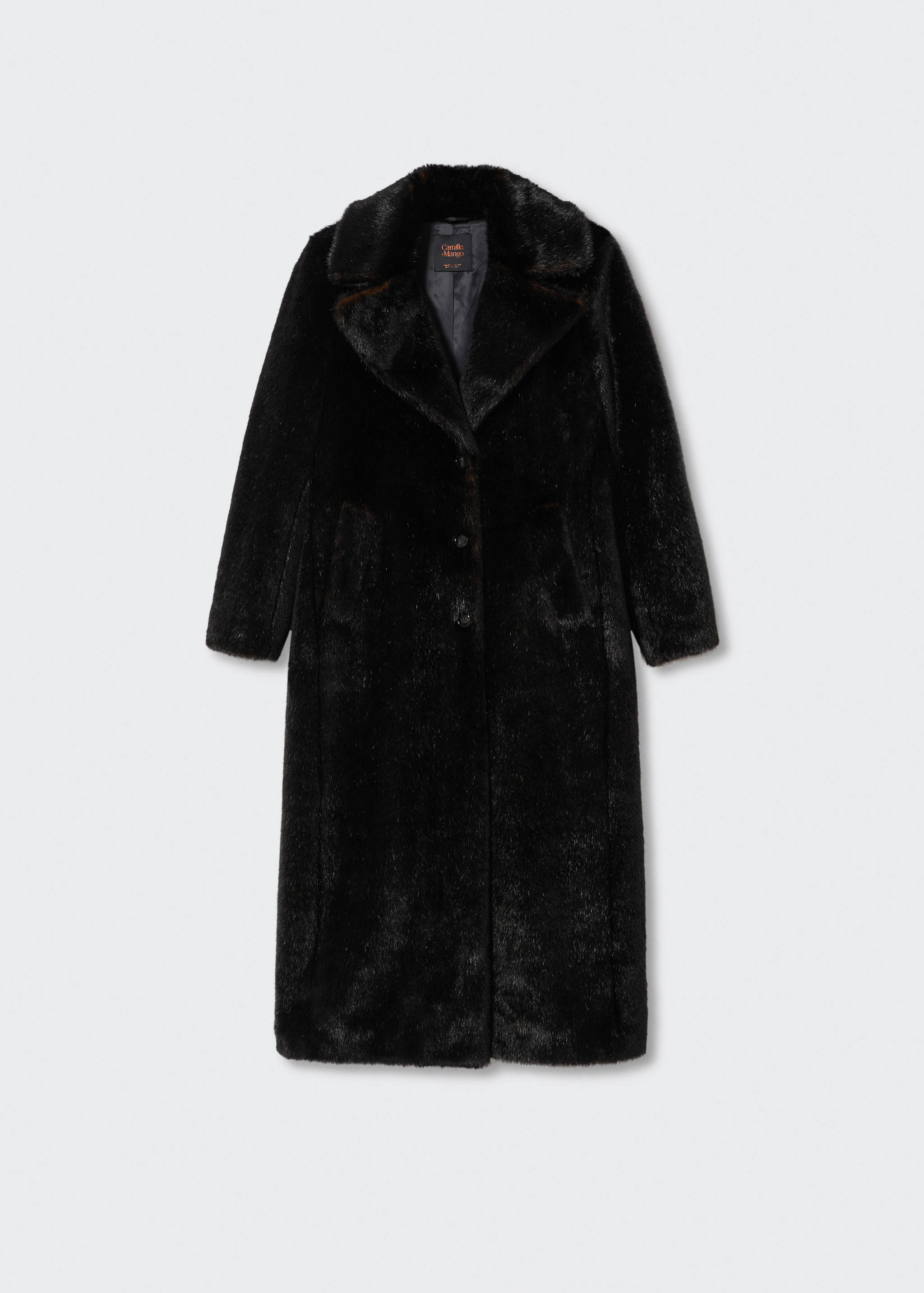 Fluffy long coat - Article without model