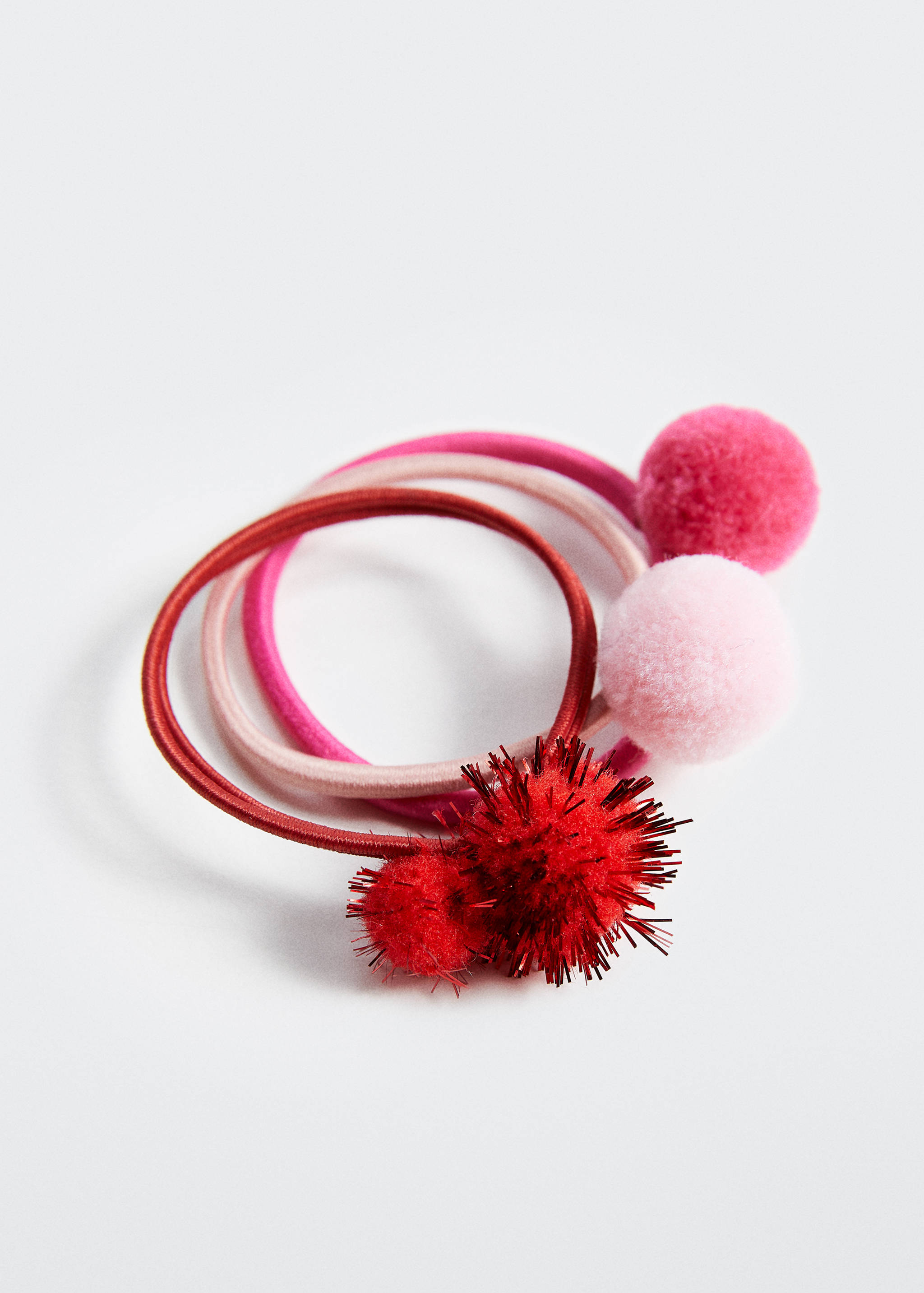 3-pak scrunchies - Middenvlak