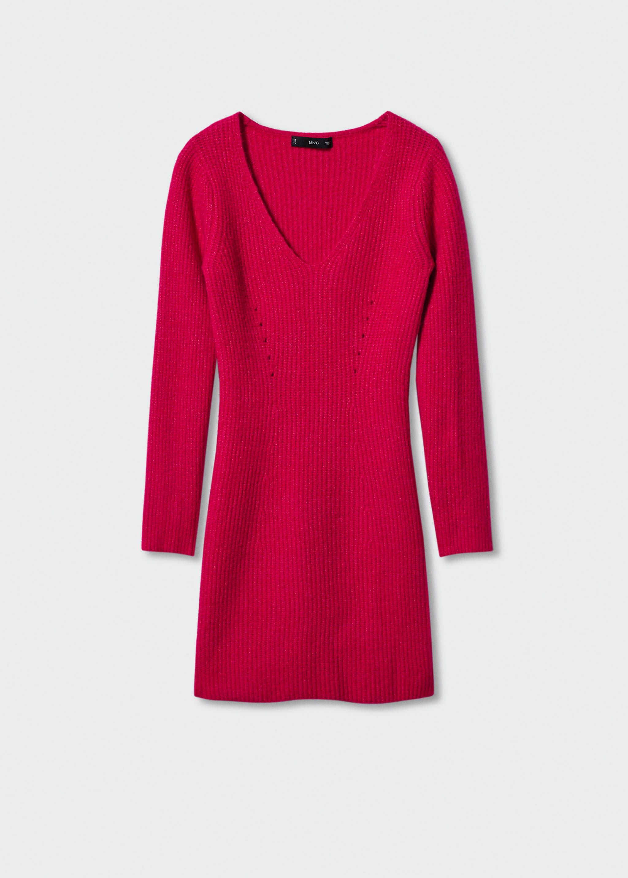 Short knitted dress - Article without model