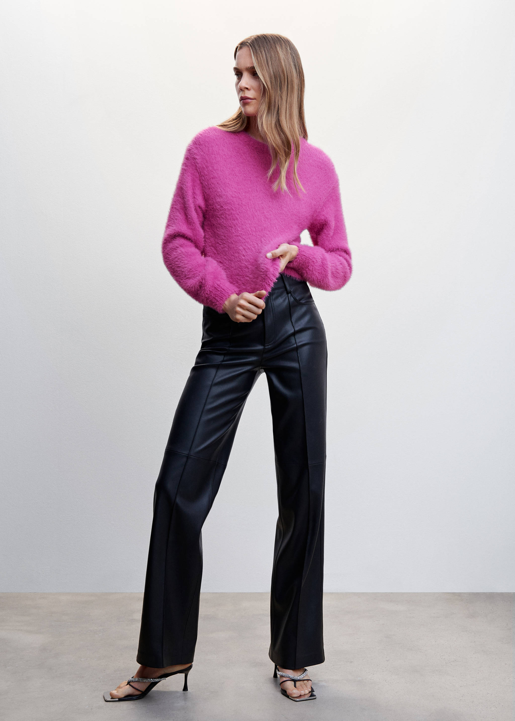 Jersei punt efecte pèl - Pla general