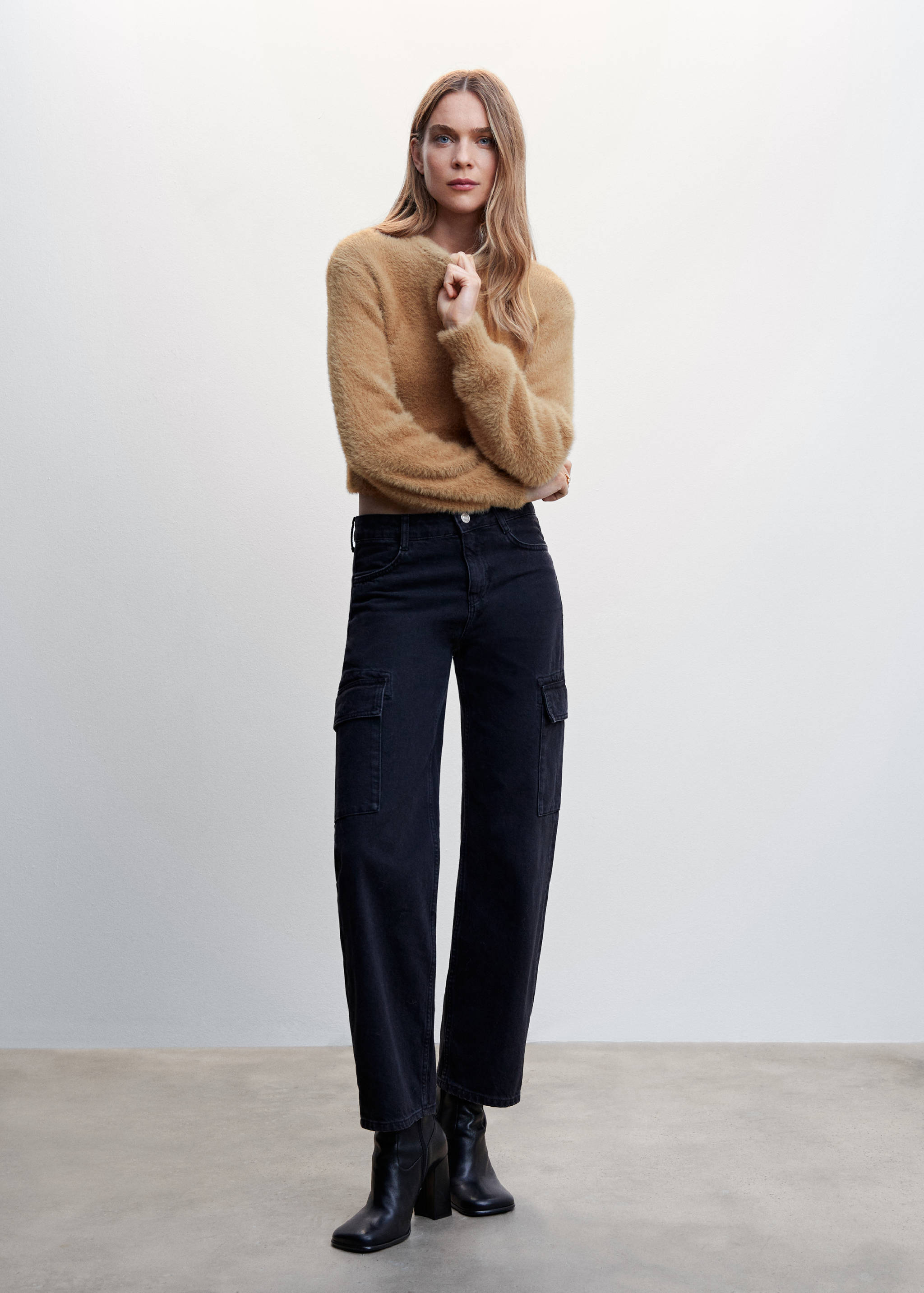 Jersei punt efecte pèl - Pla general