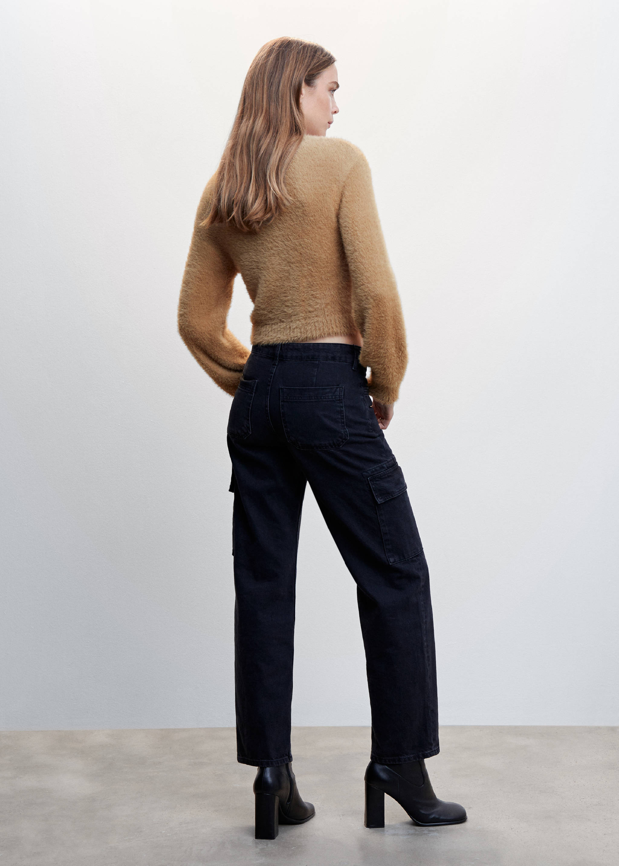 Jersei punt efecte pèl - Revers de l'article