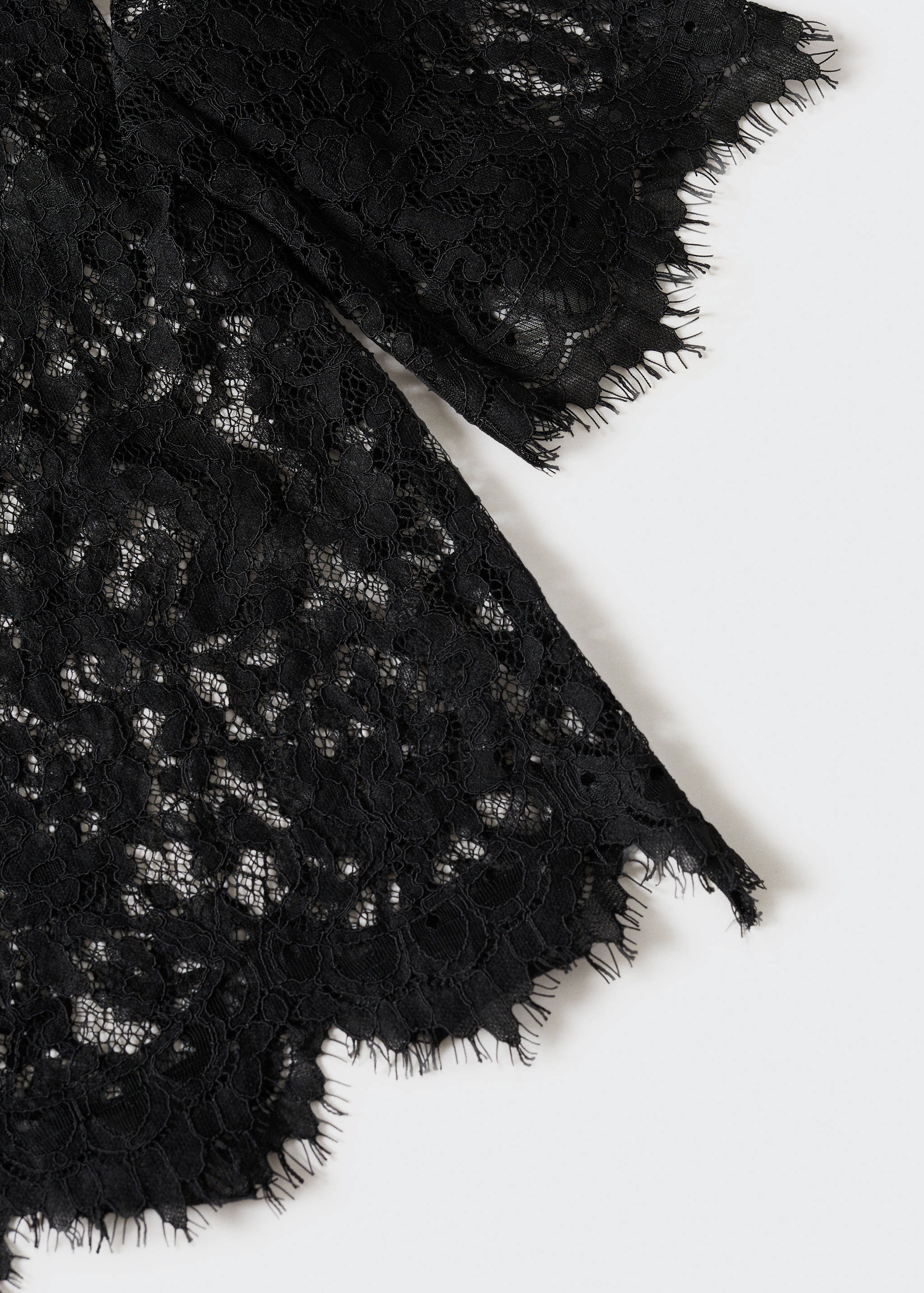 Vestido corto guipur  - Detalle del artículo 8