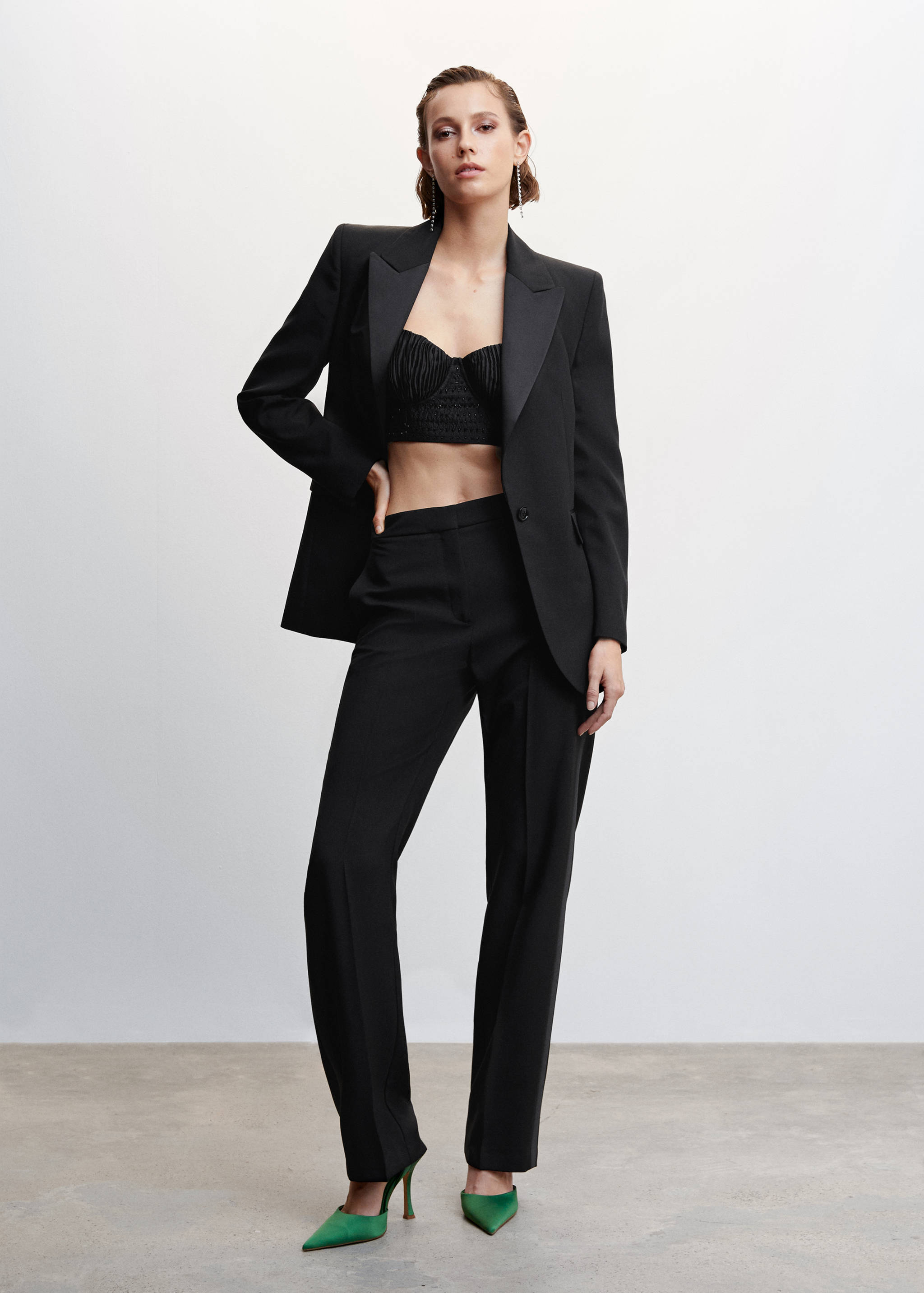 Glittrig korsettopp - Allmän bild