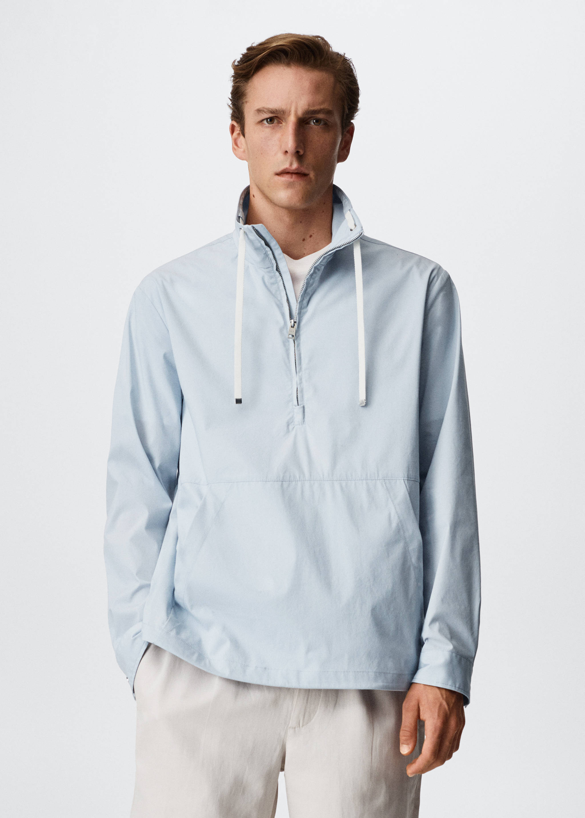 Windjacke aus Baumwolle - Mittlere Ansicht