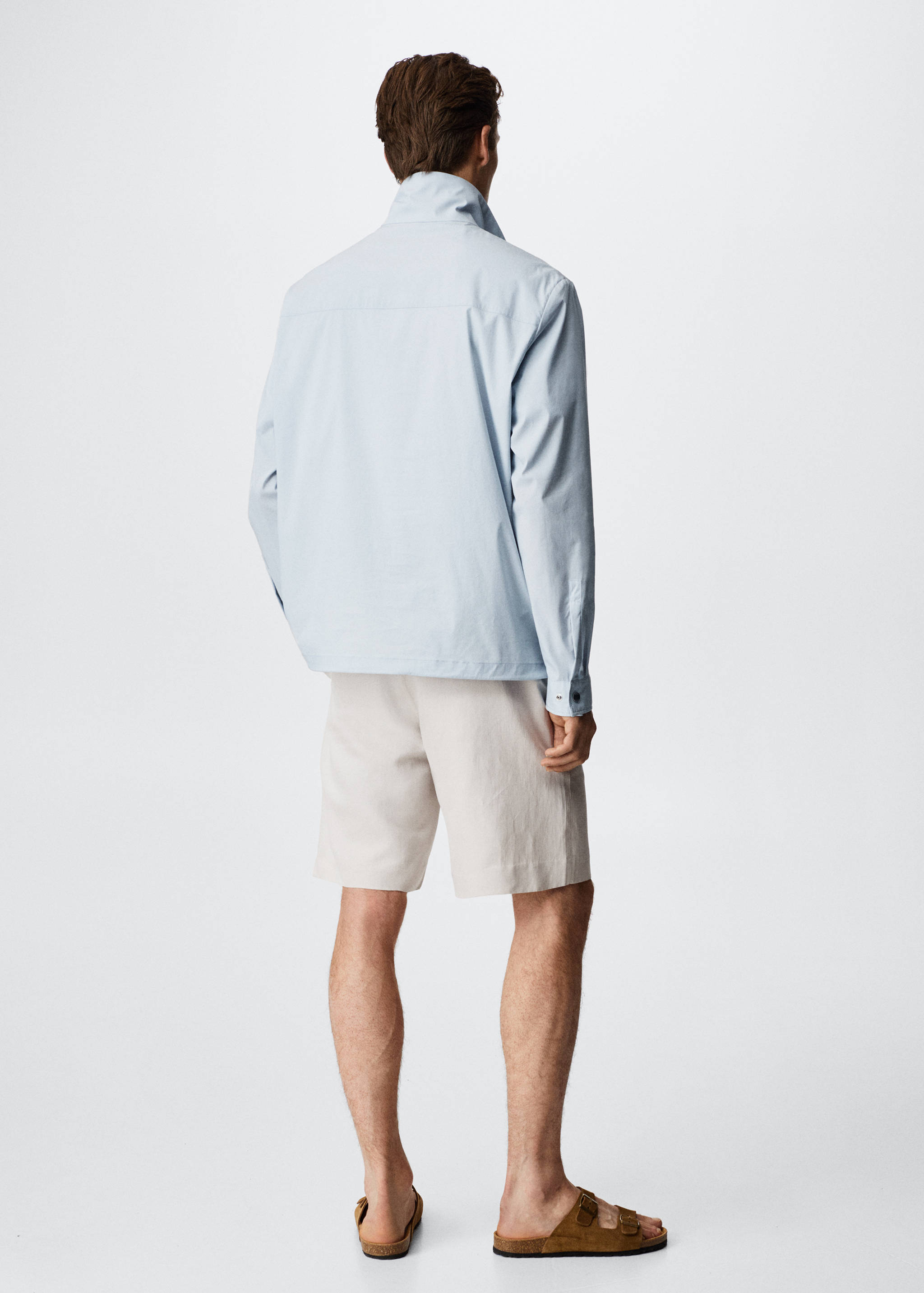 Windjacke aus Baumwolle - Rückseite des Artikels