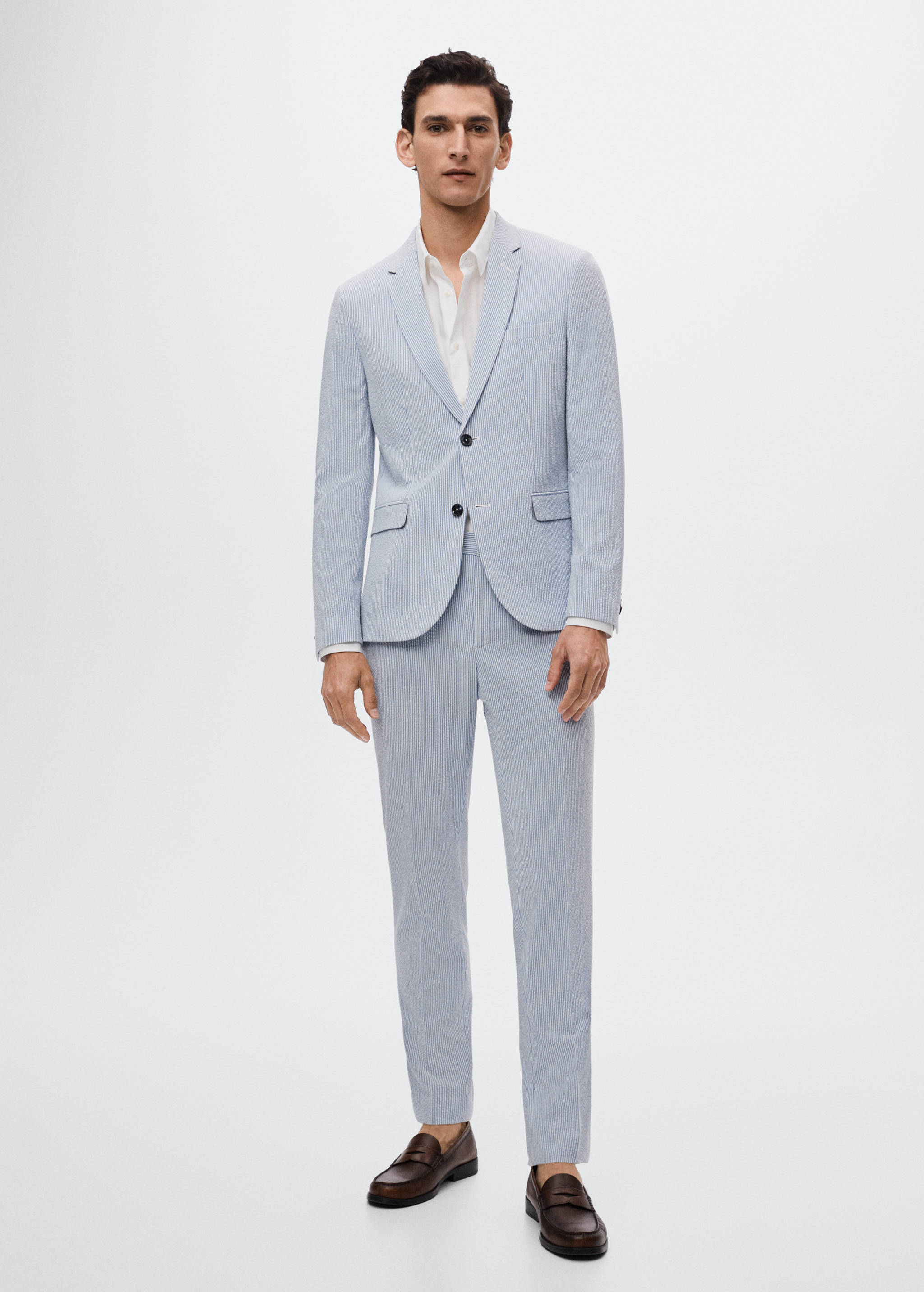 Americana vestir súper slim fit - Pla general