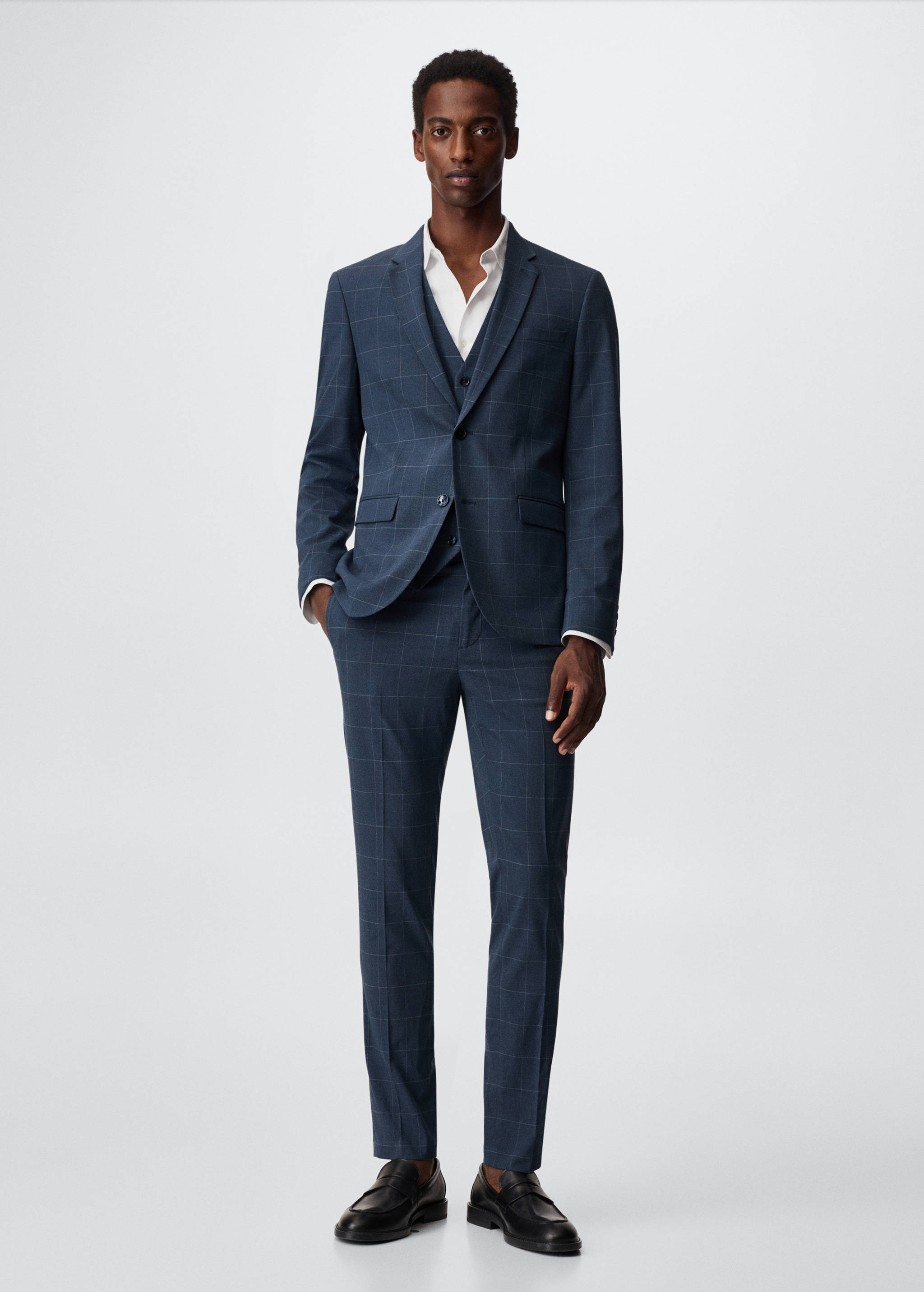 Americana vestir súper slim fit - Pla general