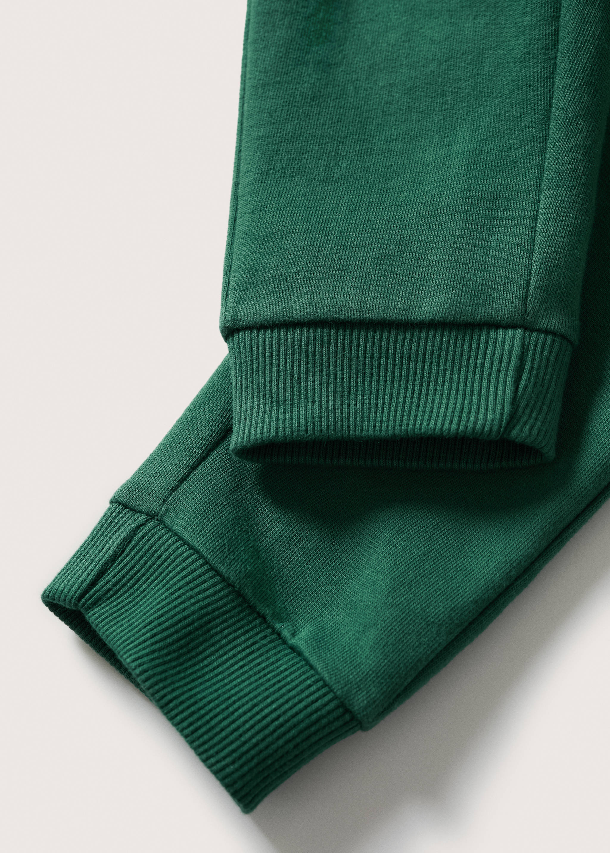 Cotton jogger-style trousers - Details of the article 8