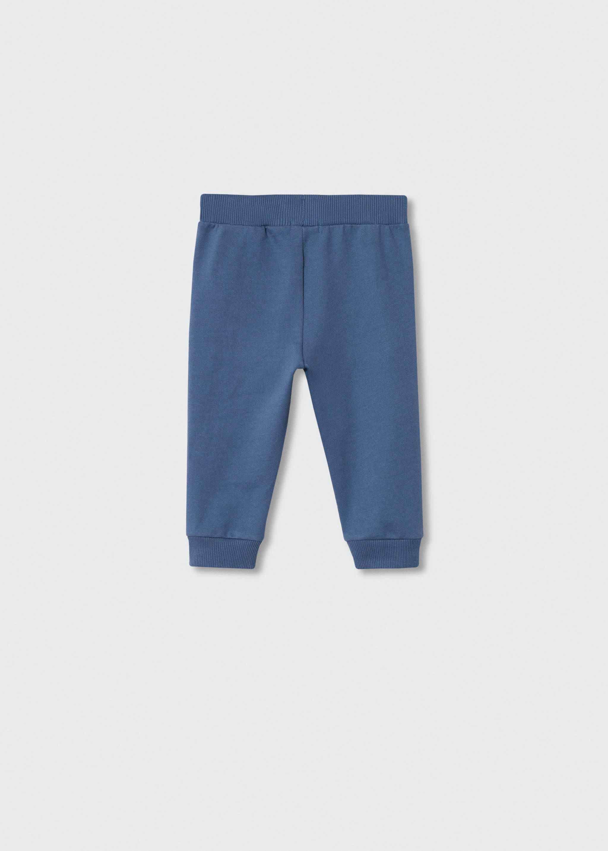 Cotton jogger-style trousers - Reverse of the article
