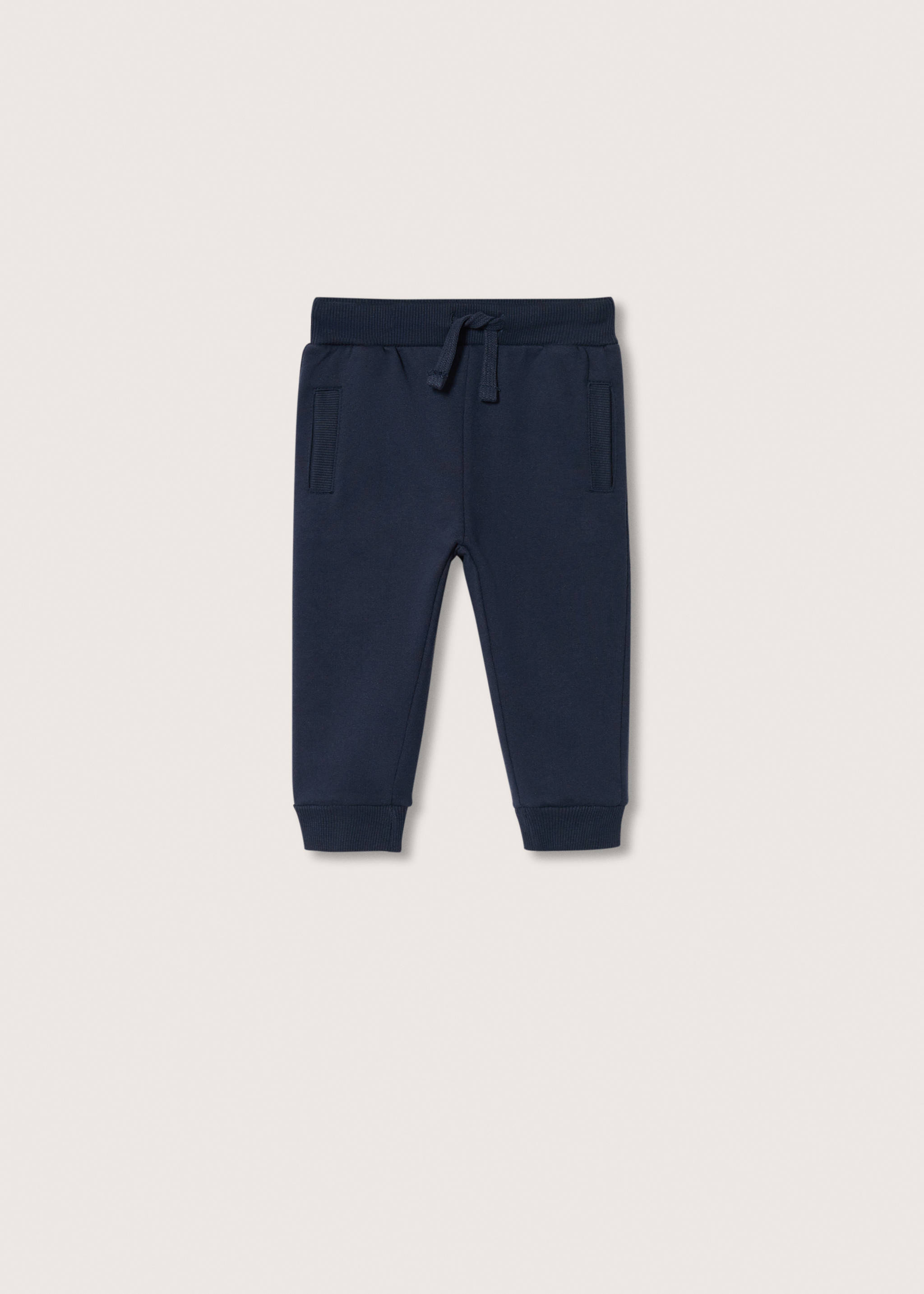 Cotton jogger-style trousers - Article without model