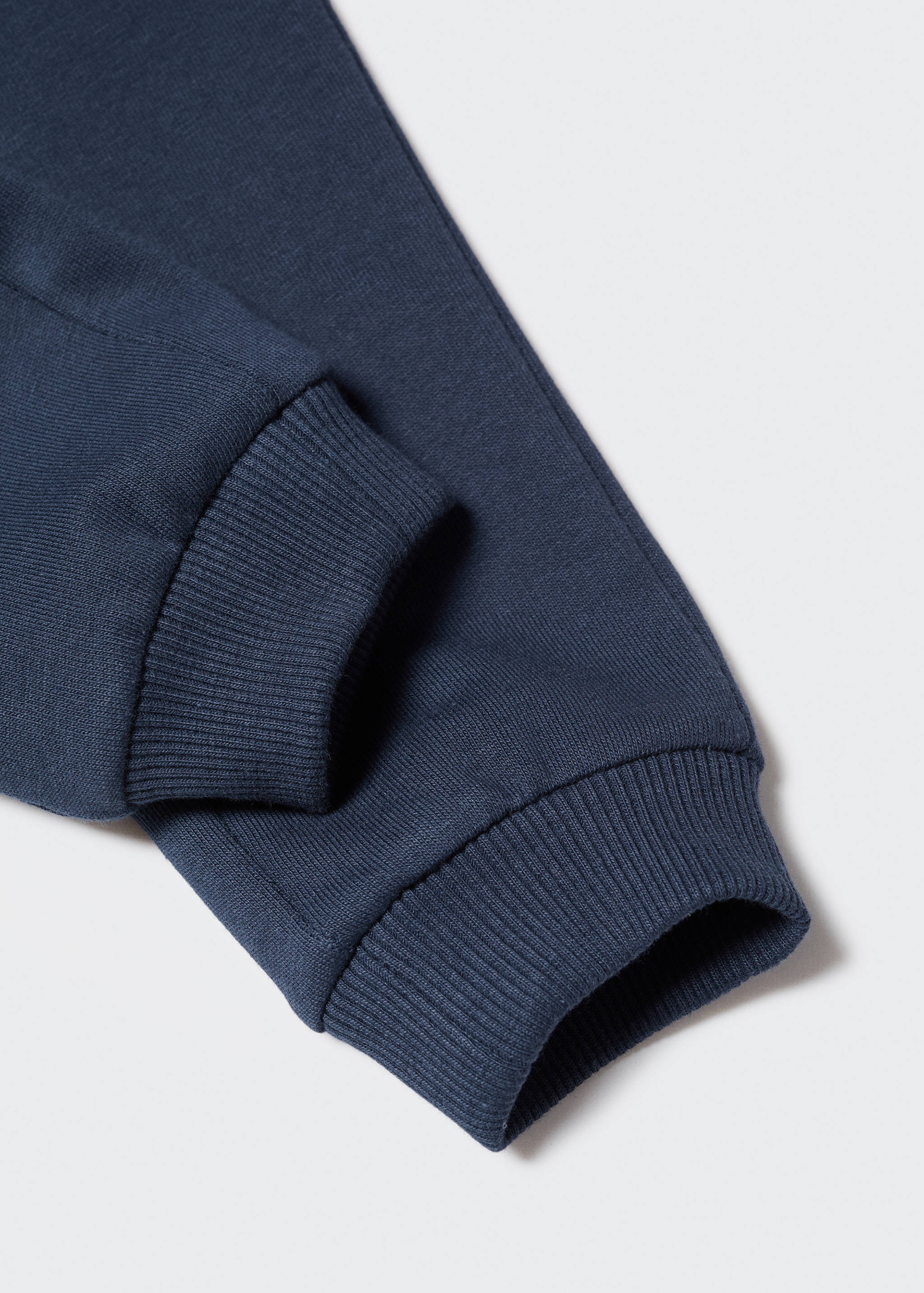 Cotton jogger-style trousers - Details of the article 0