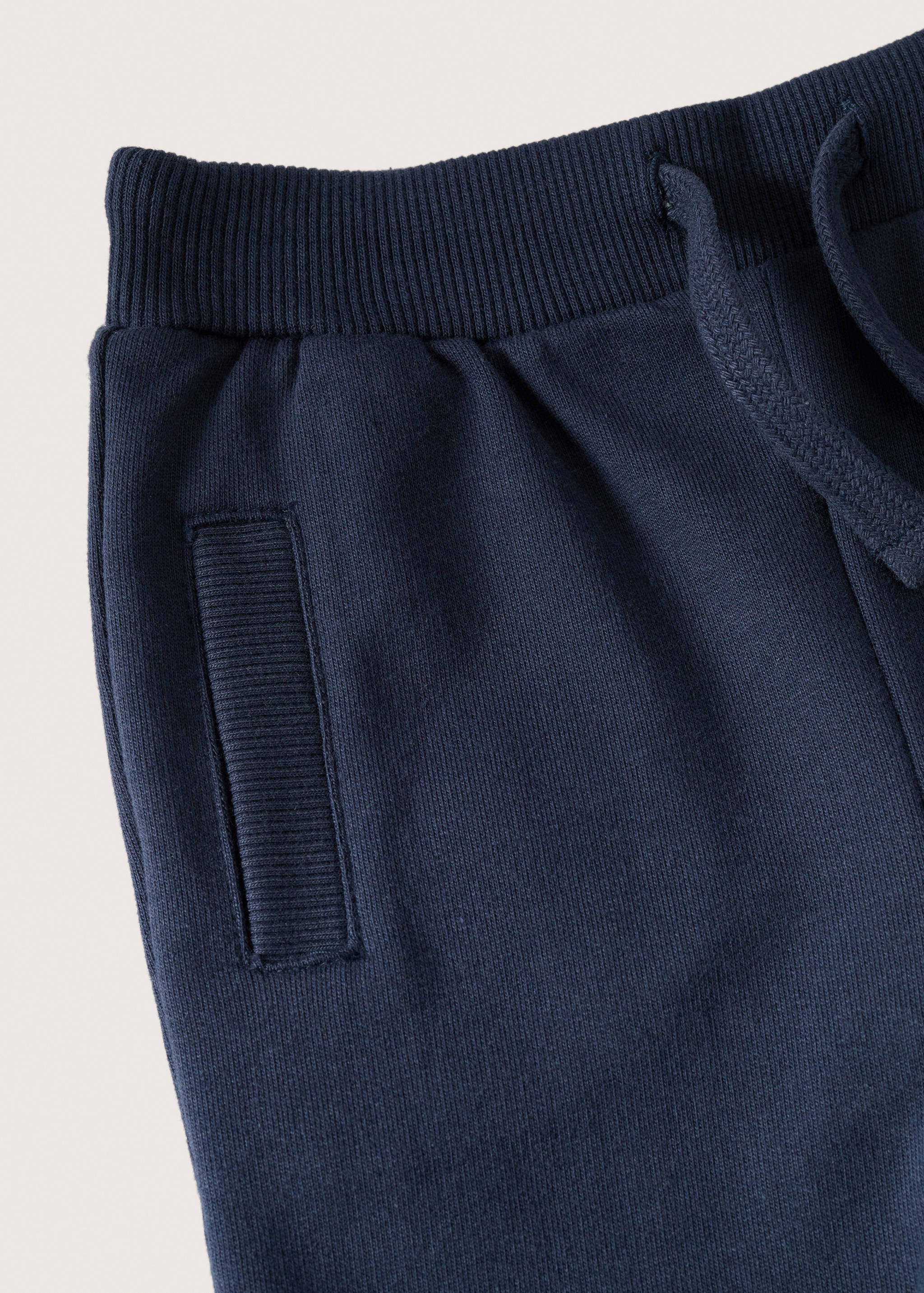 Cotton jogger-style trousers - Details of the article 9