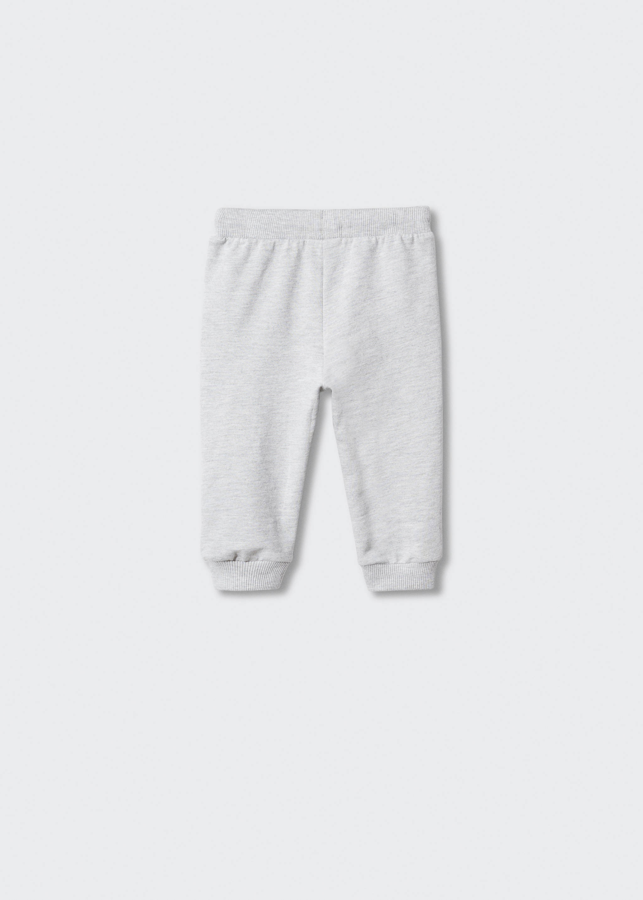 Cotton jogger-style trousers - Reverse of the article