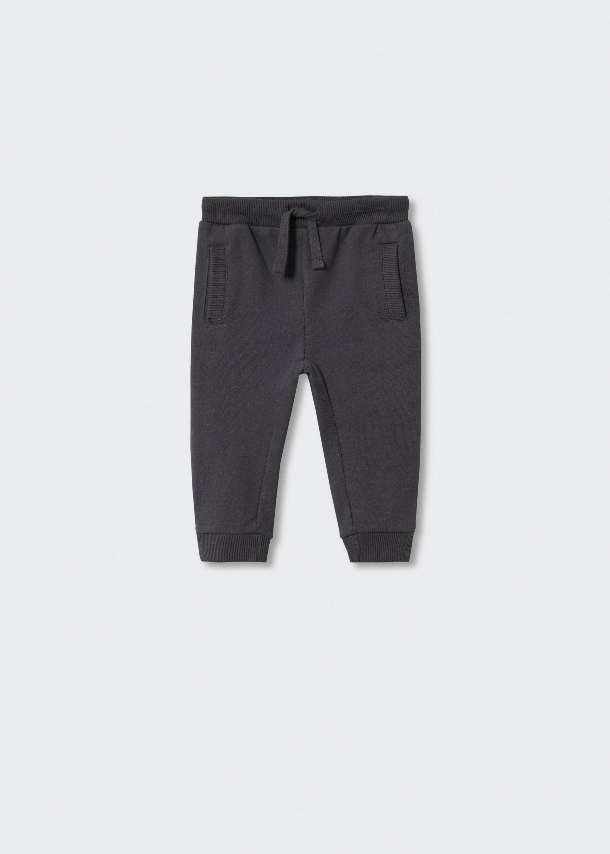 Cotton jogger-style trousers - Article without model