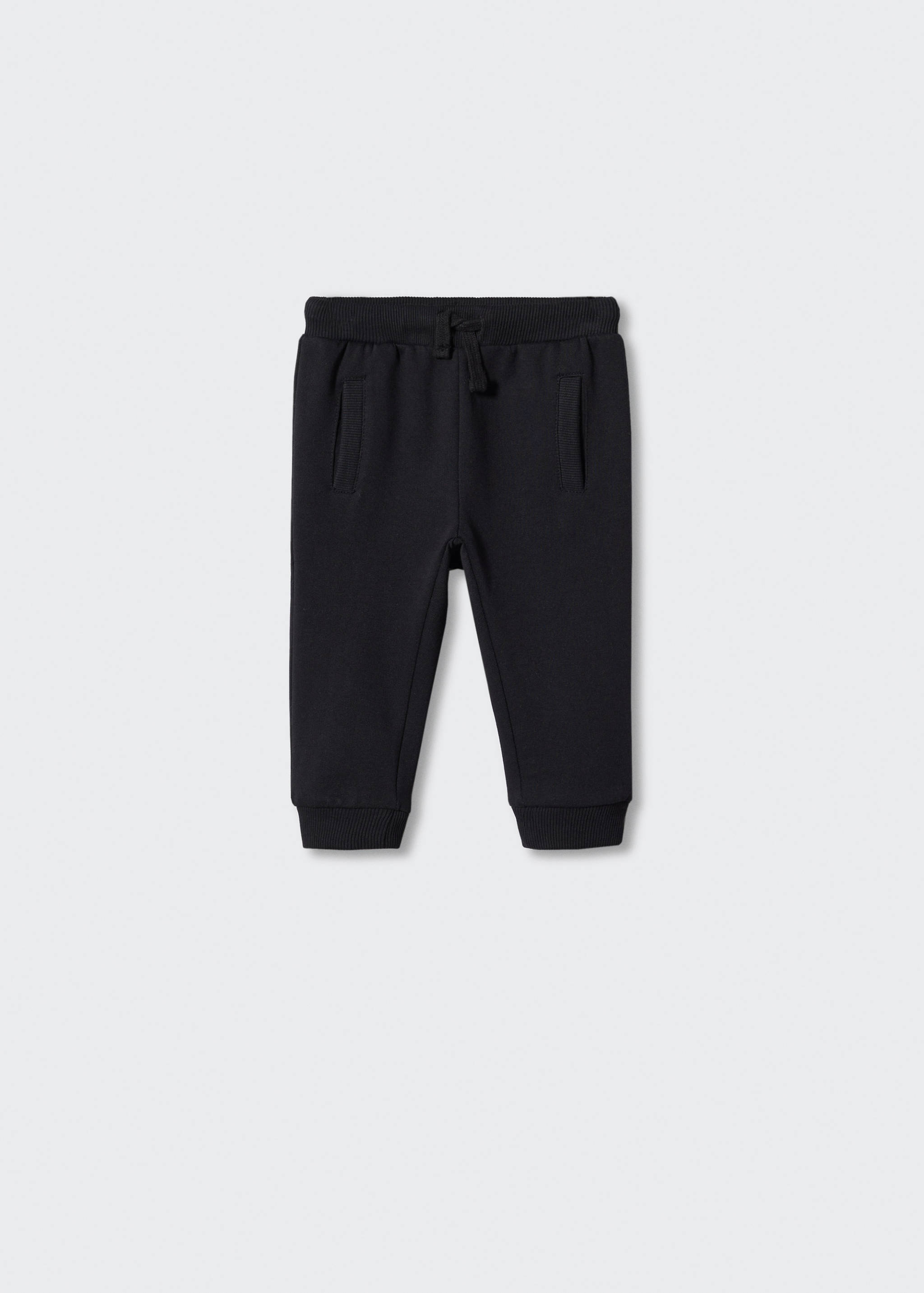 Cotton jogger-style trousers - Article without model
