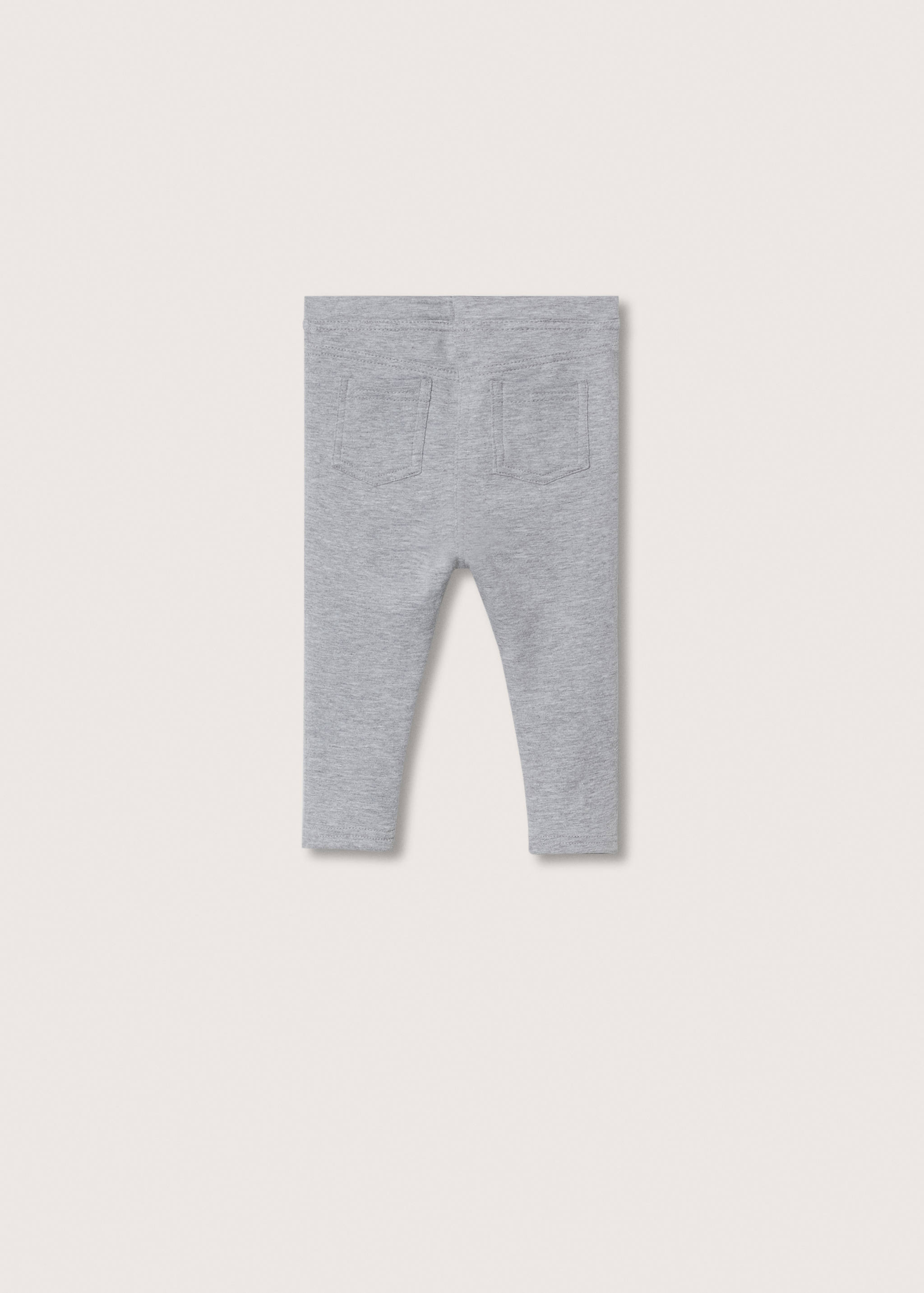 Essential cotton leggings - Reverse of the article