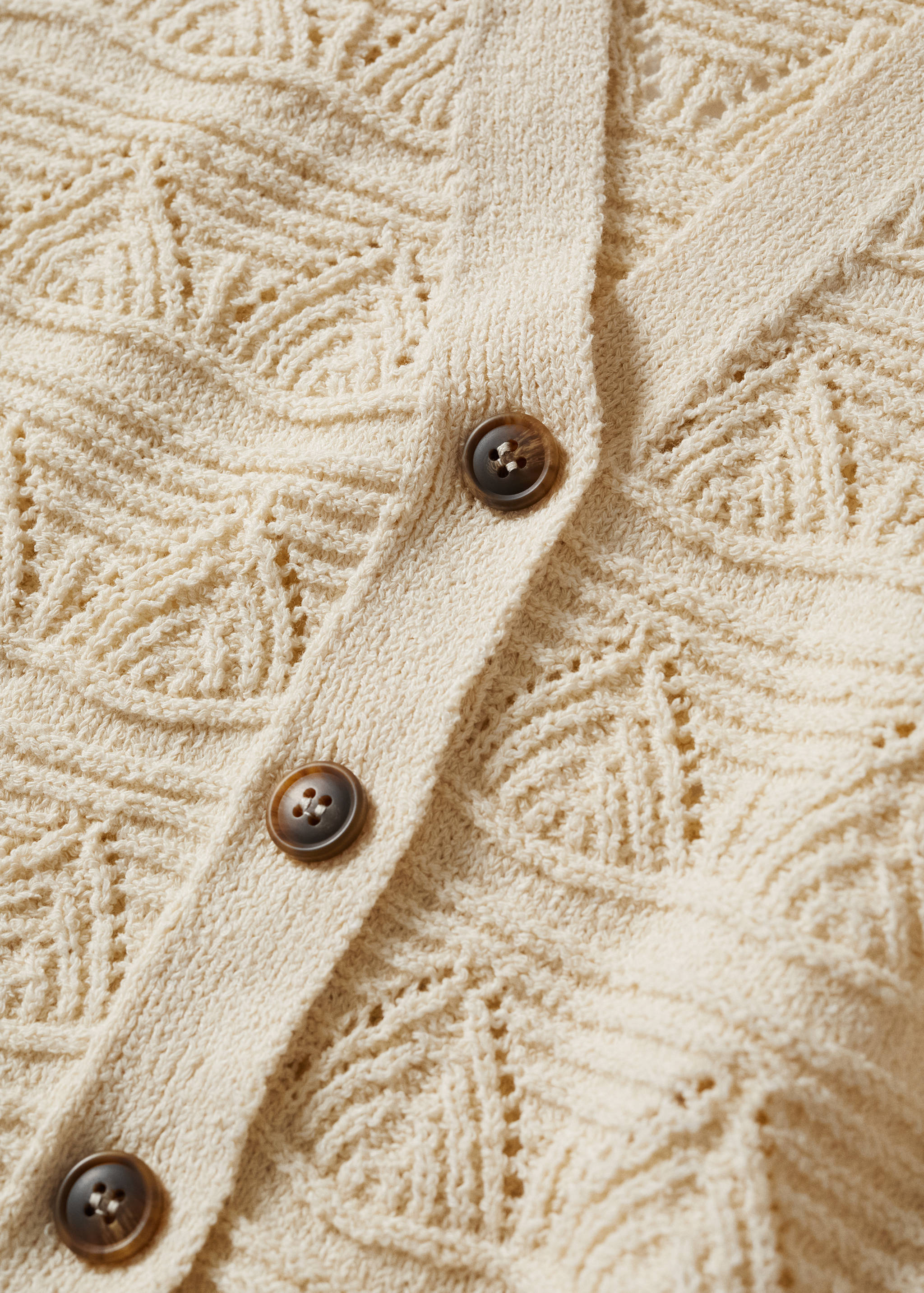 Cardigan de malha rendada - Pormenor do artigo 8