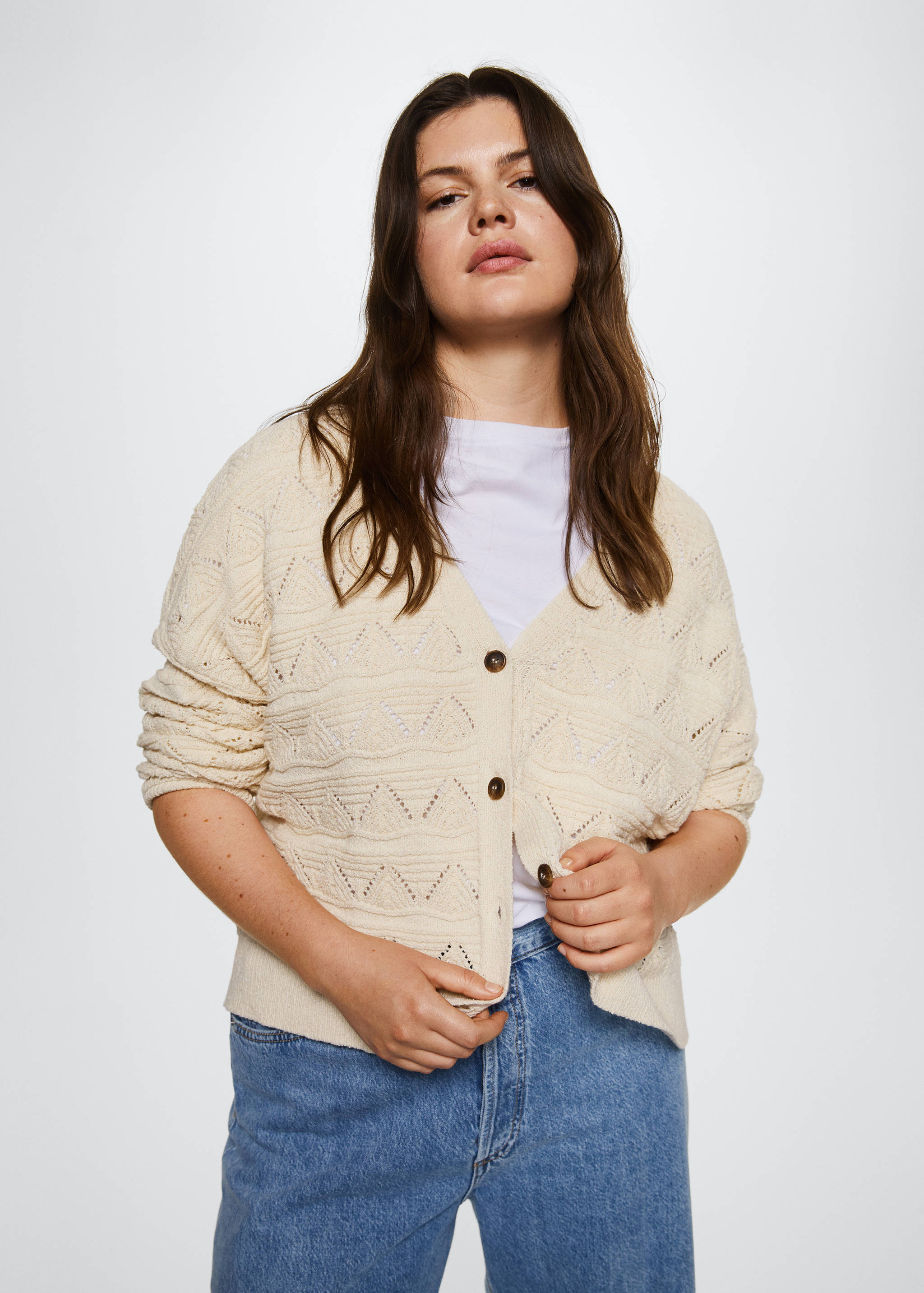 Cardigan de malha rendada - Pormenor do artigo 5