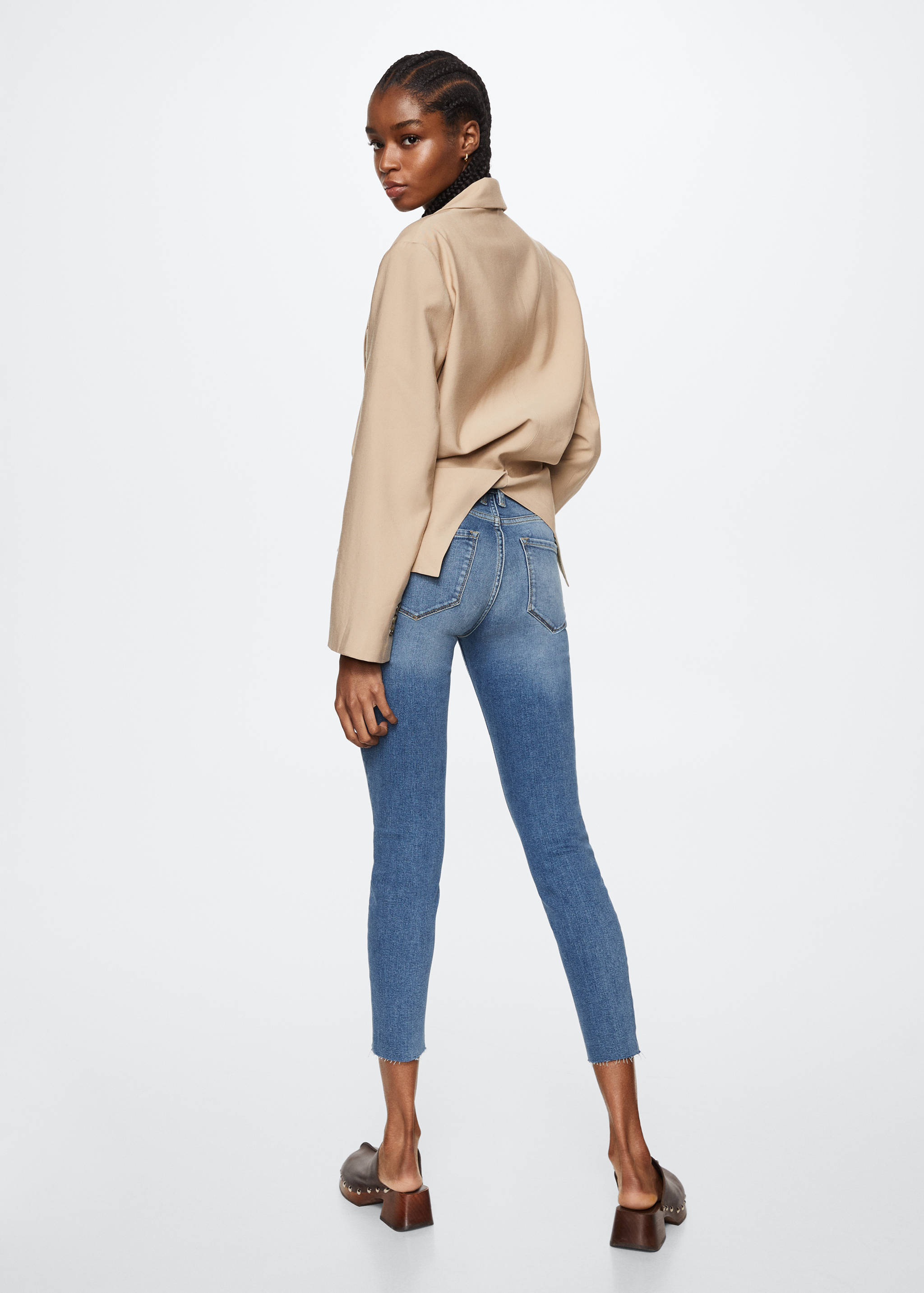 Skinny cropped jeans - Reverse of the article