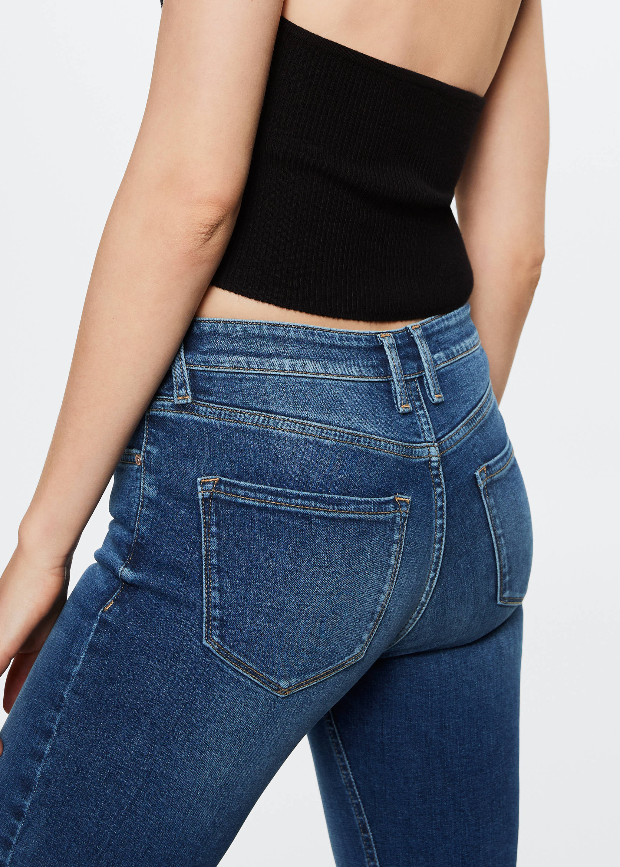 Skinny cropped jeans - Details of the article 6