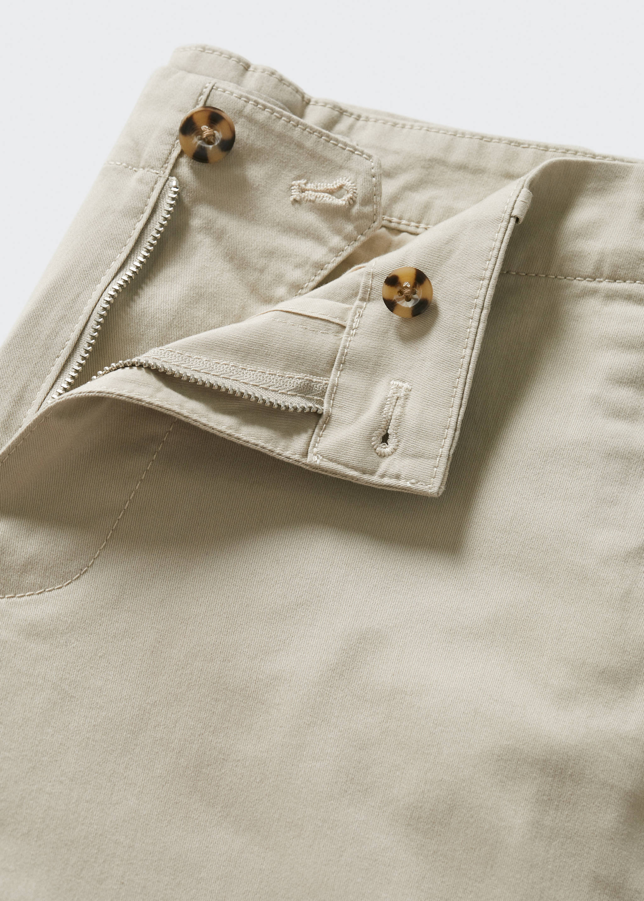 Bermuda slim-fit chino coton - Détail de l'article 8