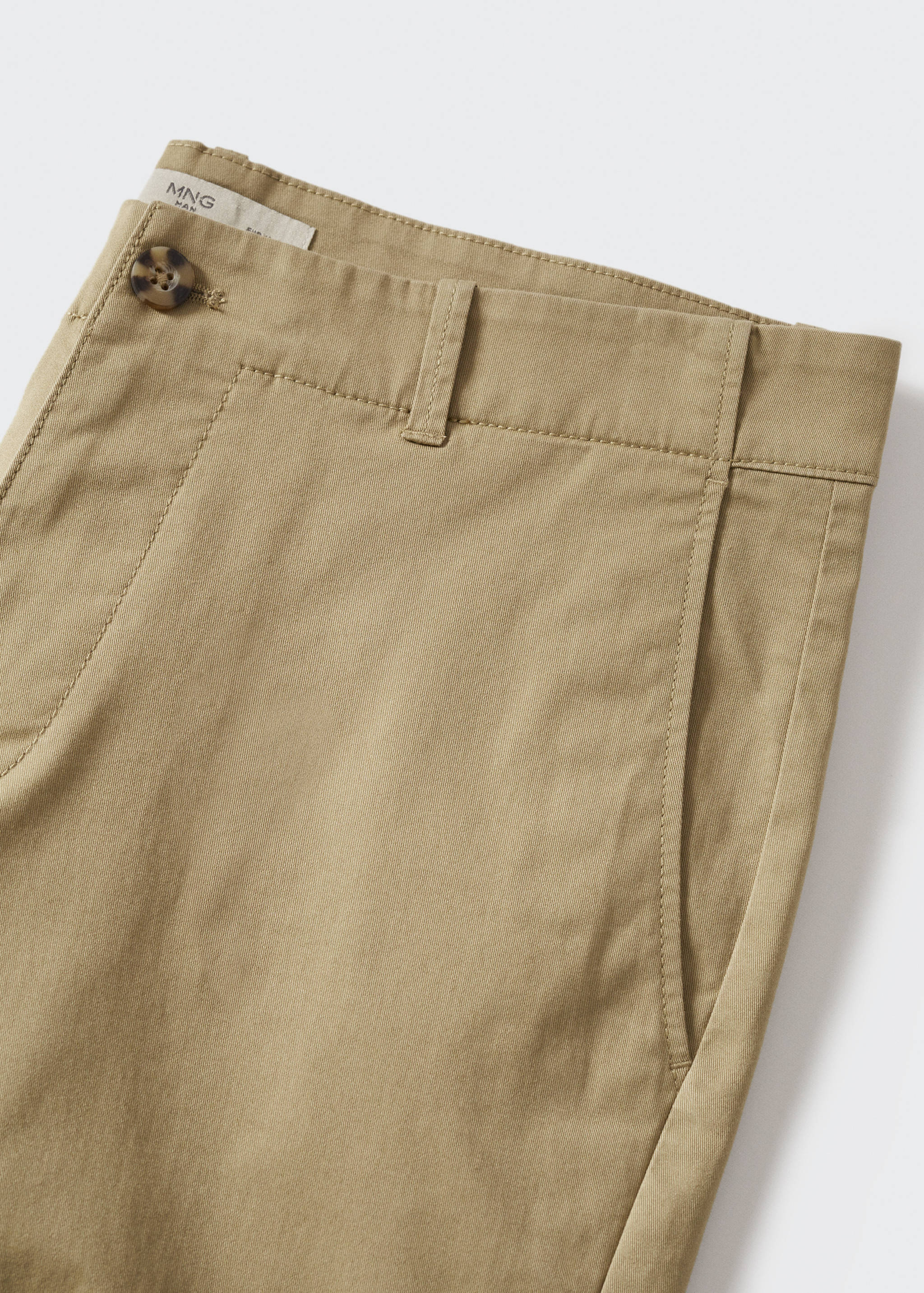 Bermuda slim-fit chino coton - Détail de l'article 8