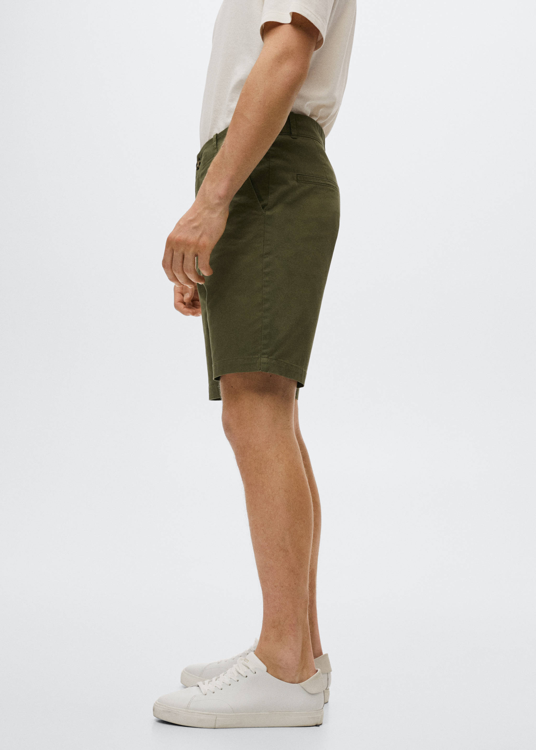 Bermuda slim-fit chino coton - Détail de l'article 2