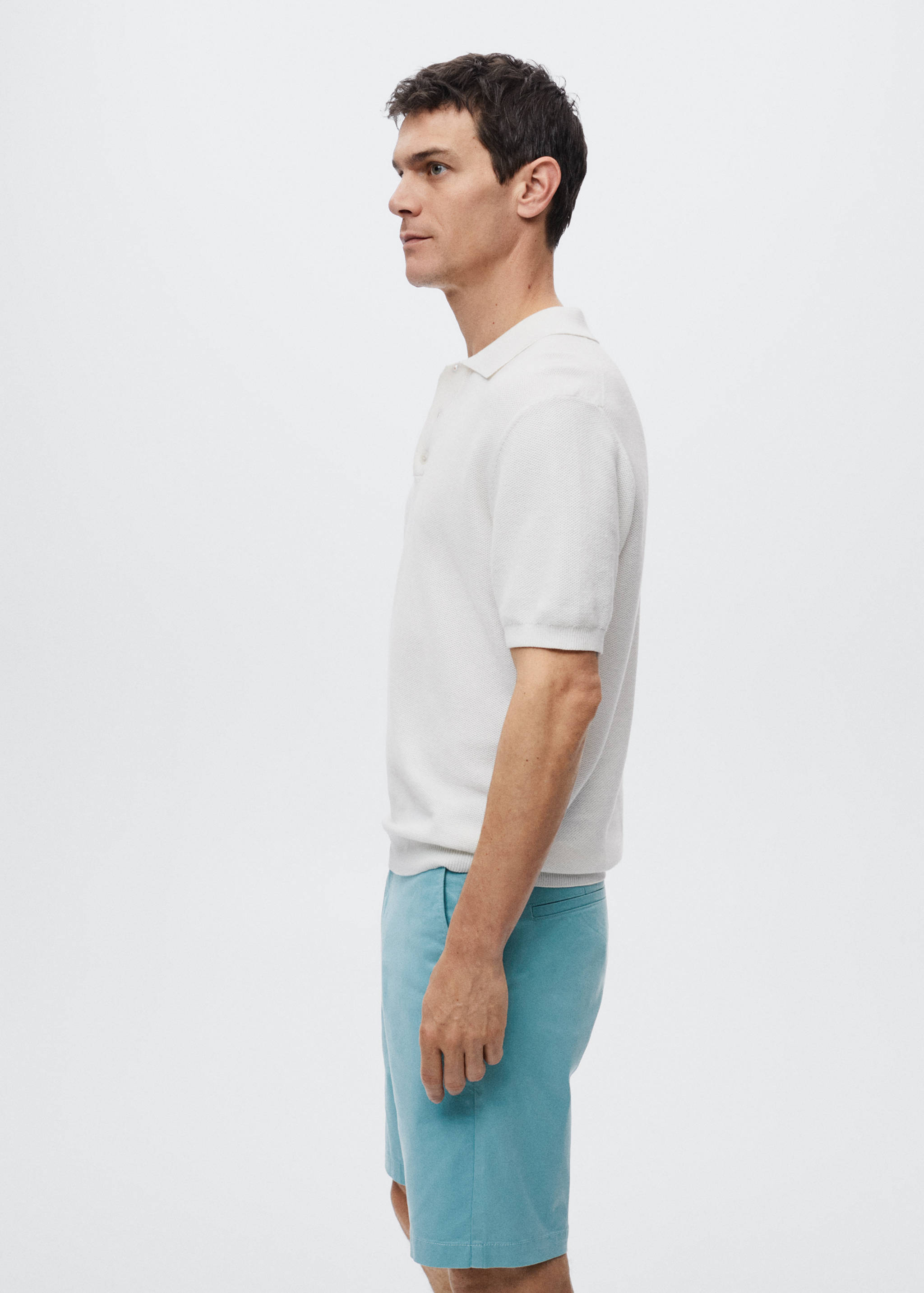 Bermuda slim-fit chino coton - Détail de l'article 2