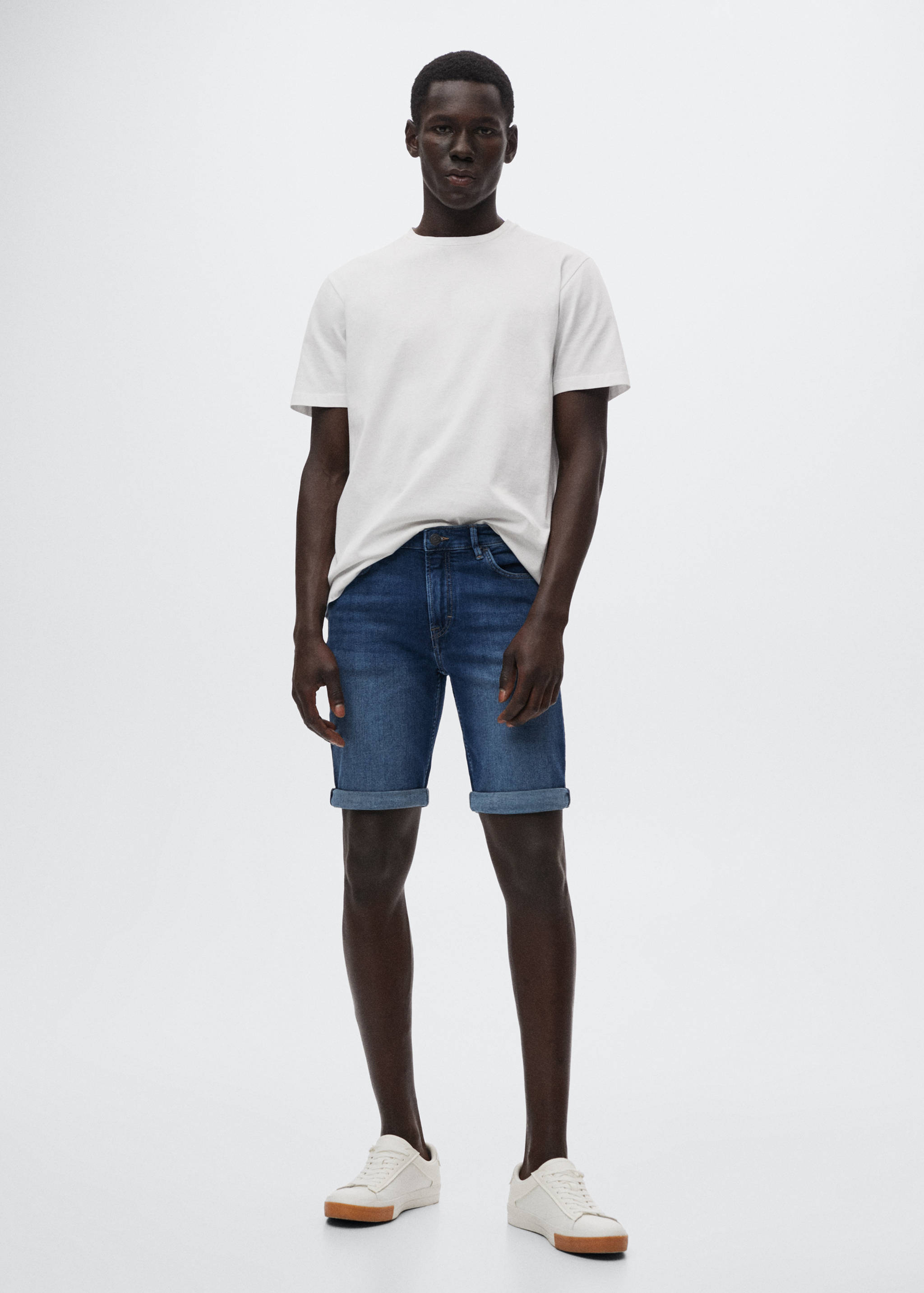 Bermudes texanes slim fit - Pla general