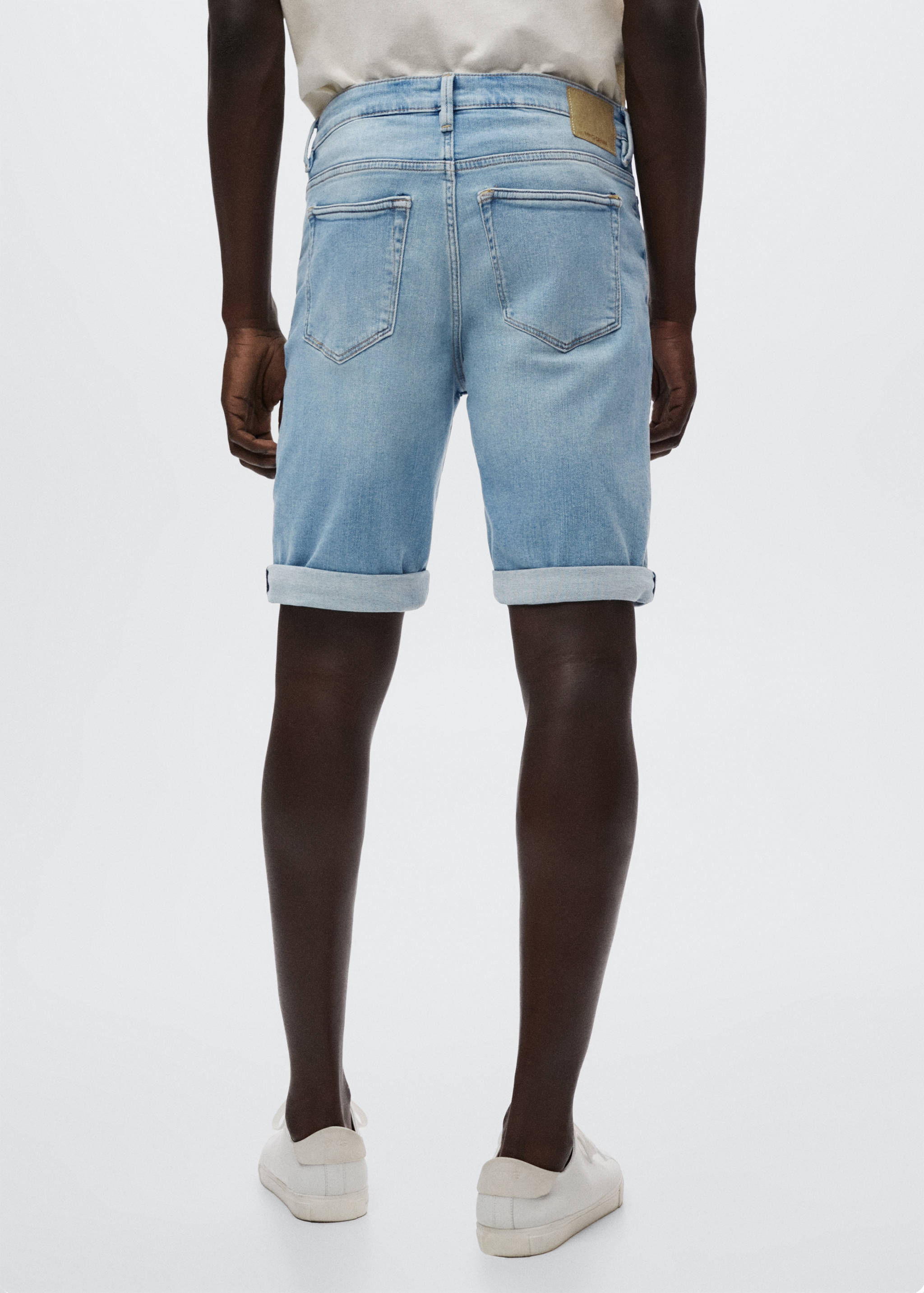 Bermudes texanes slim fit - Revers de l'article