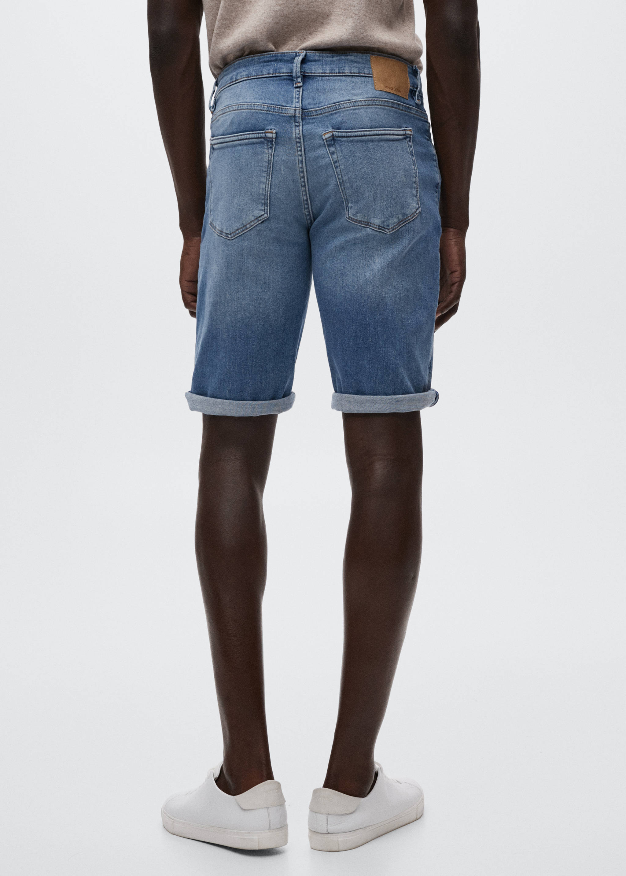 Bermudes texanes slim fit - Revers de l'article