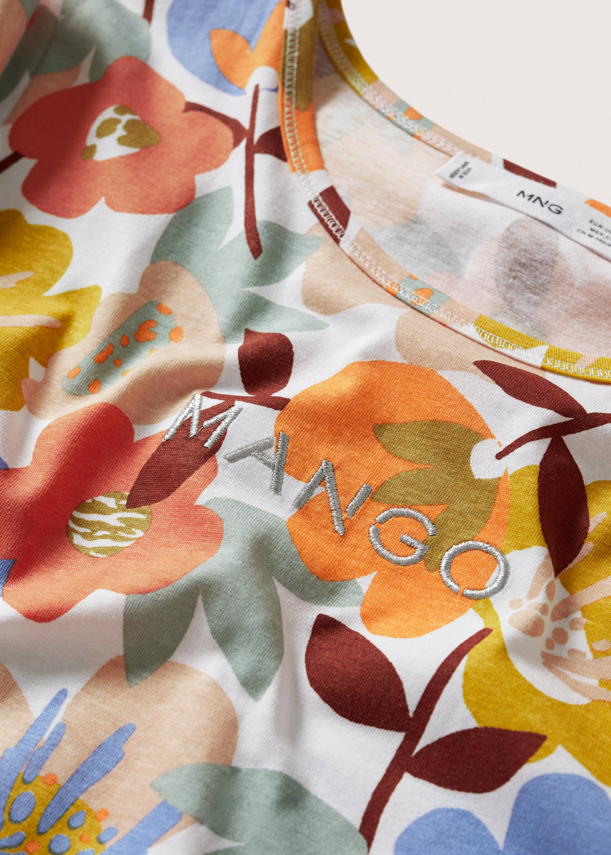 T-shirt imprimé logo brodé - Détail de l'article 8