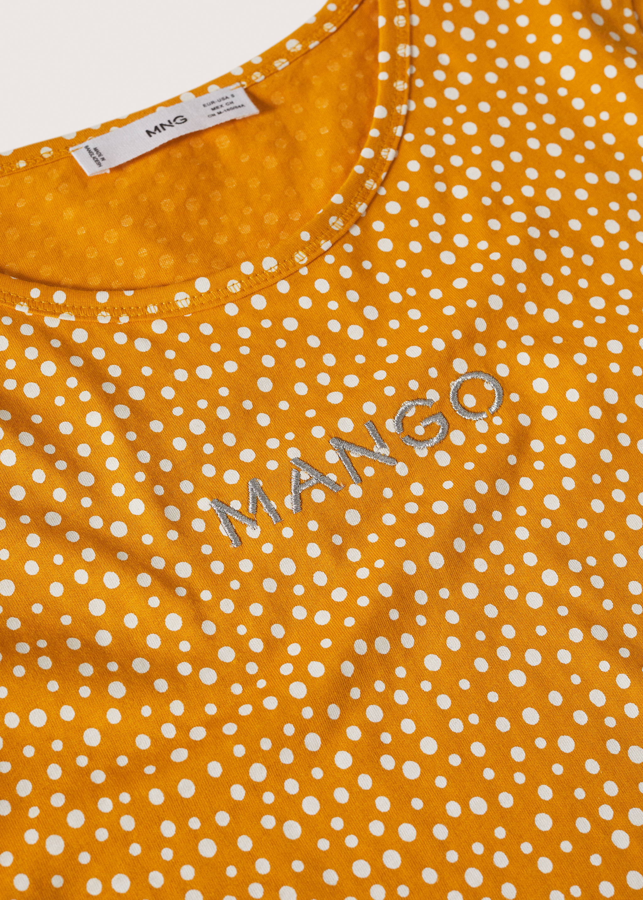 T-shirt imprimé logo brodé - Détail de l'article 8