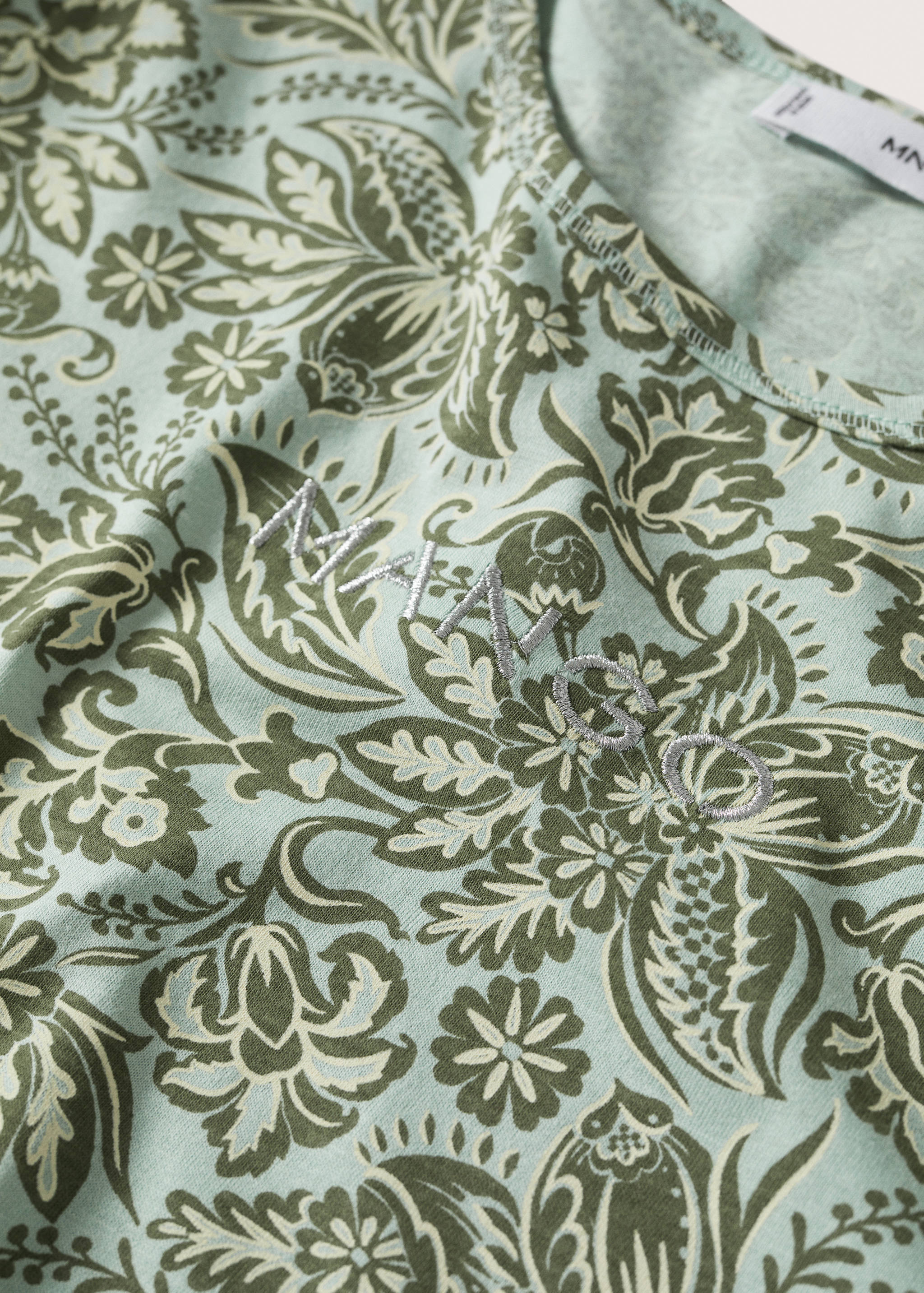 T-shirt imprimé logo brodé - Détail de l'article 8