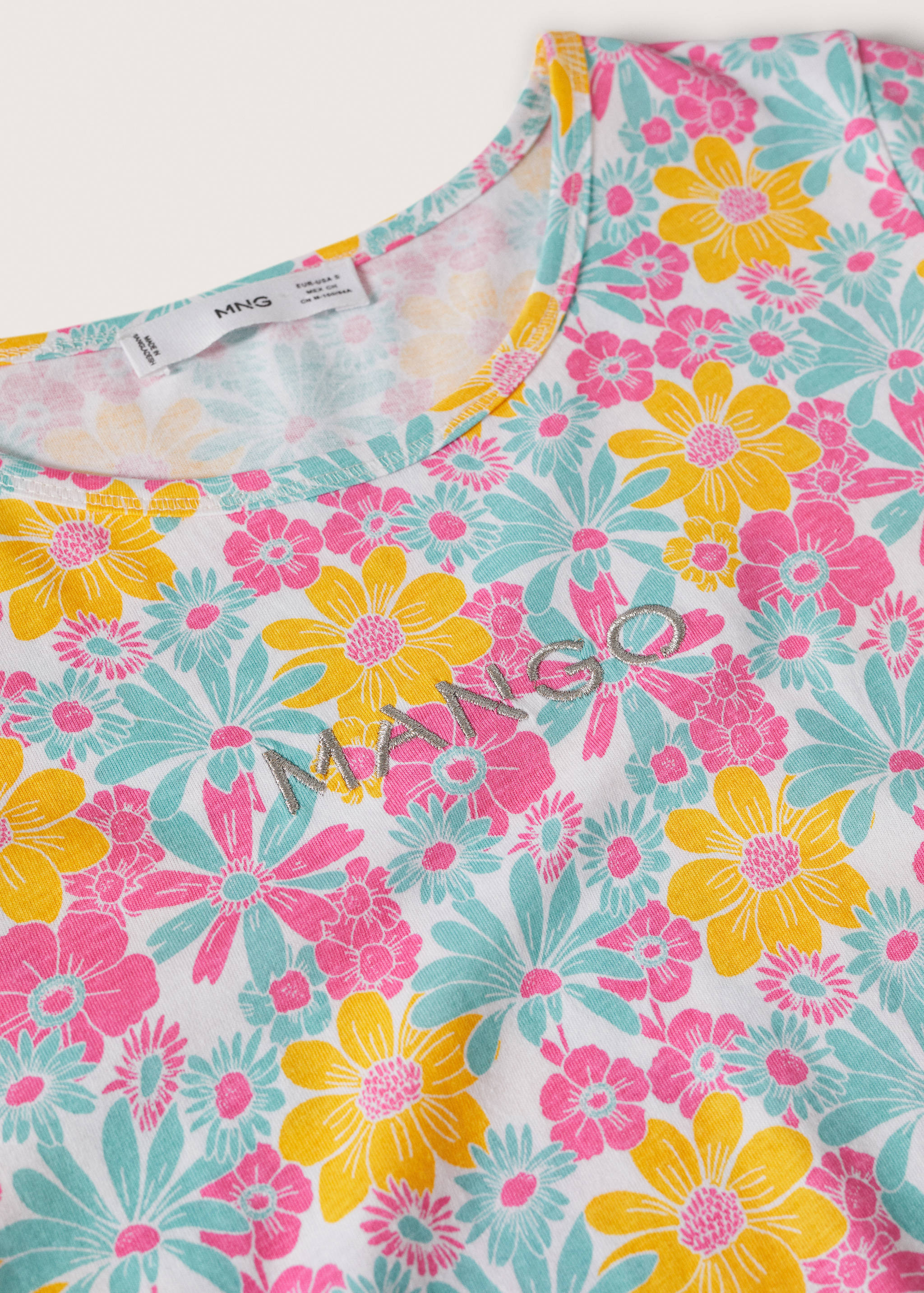 T-shirt imprimé logo brodé - Détail de l'article 8