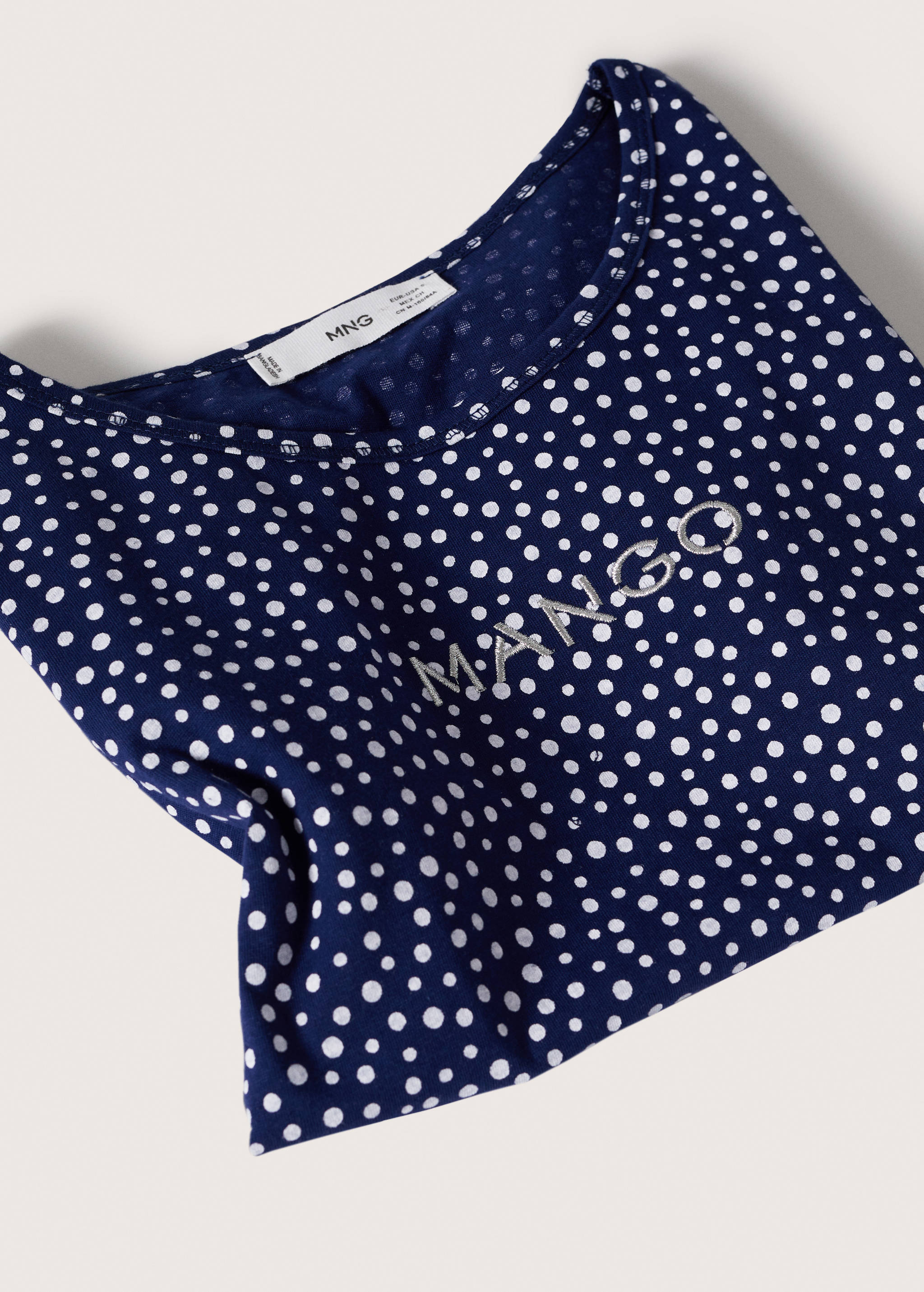 T-shirt imprimé logo brodé - Détail de l'article 8