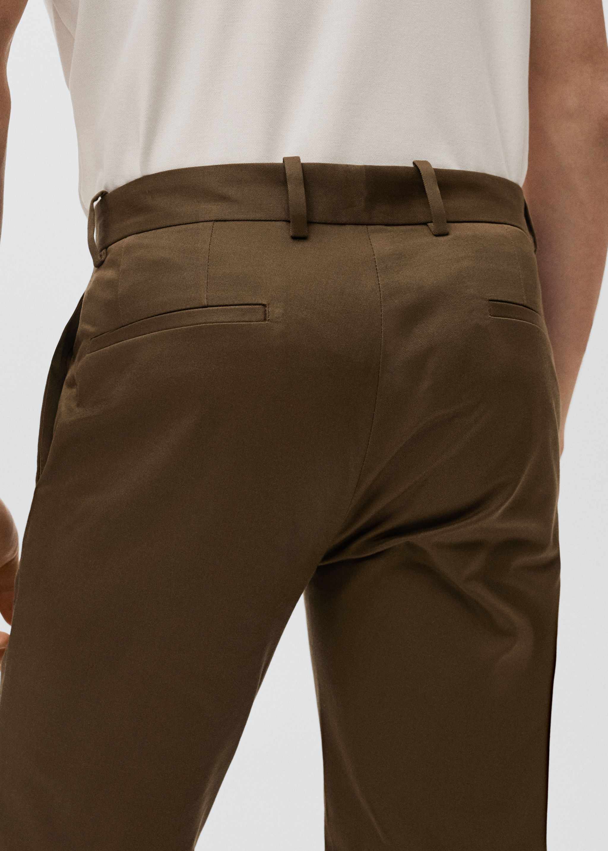 Slim fit chino trousers - Details of the article 3