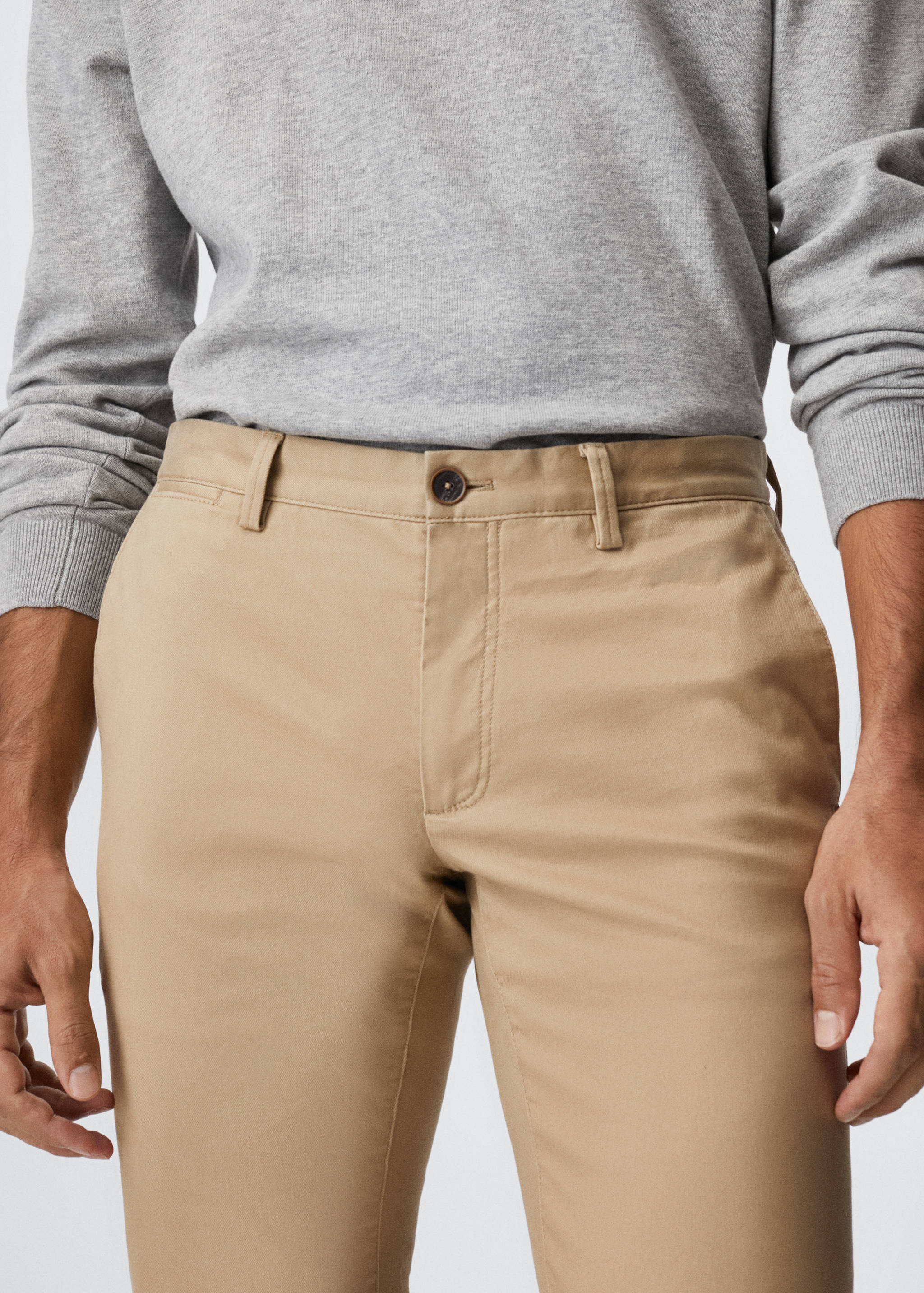 Pantalons xinesos slim fit sarja - Detall de l'article 1