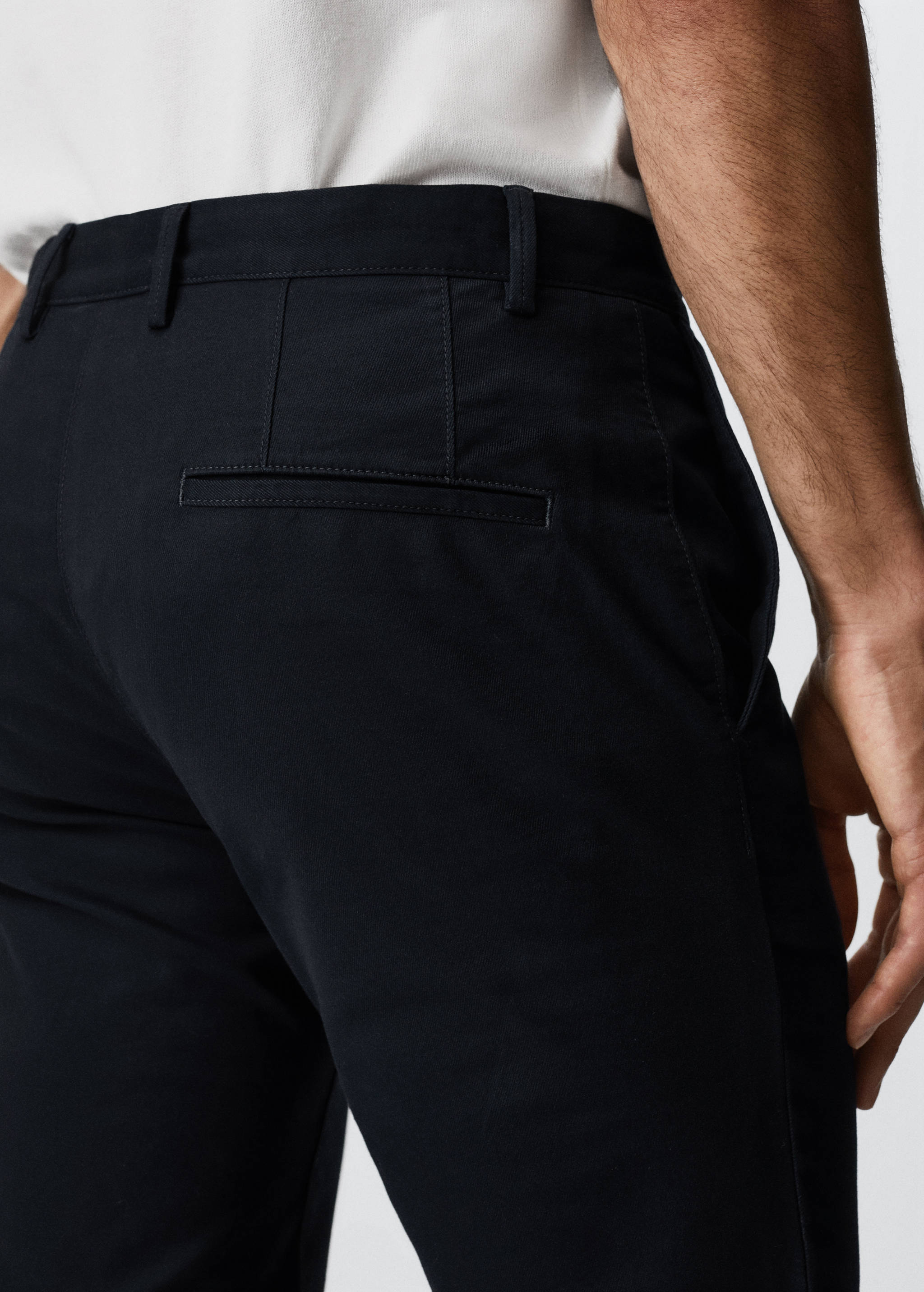Pantalons xinesos slim fit sarja - Detall de l'article 3