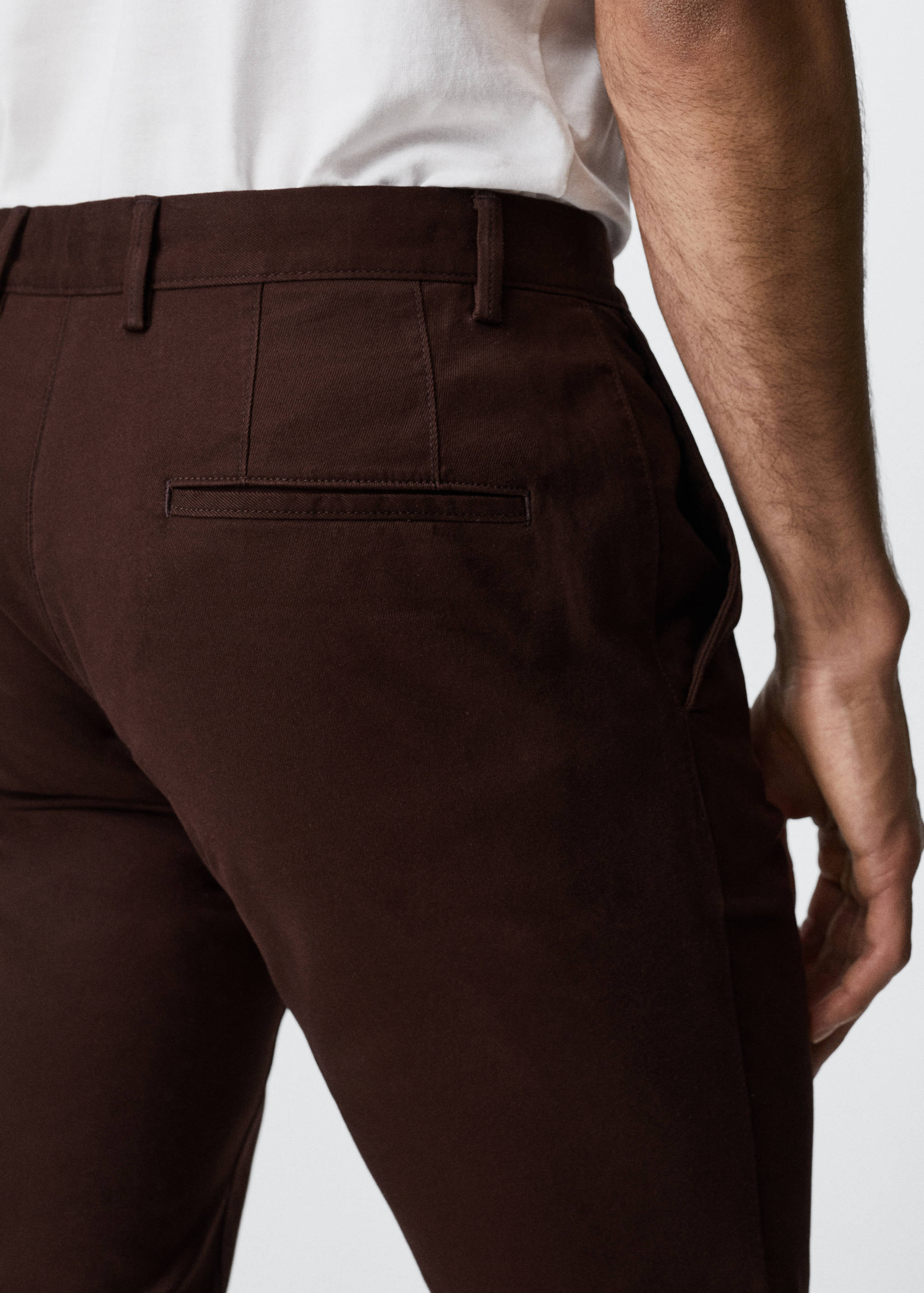 Pantalons xinesos slim fit sarja - Detall de l'article 3